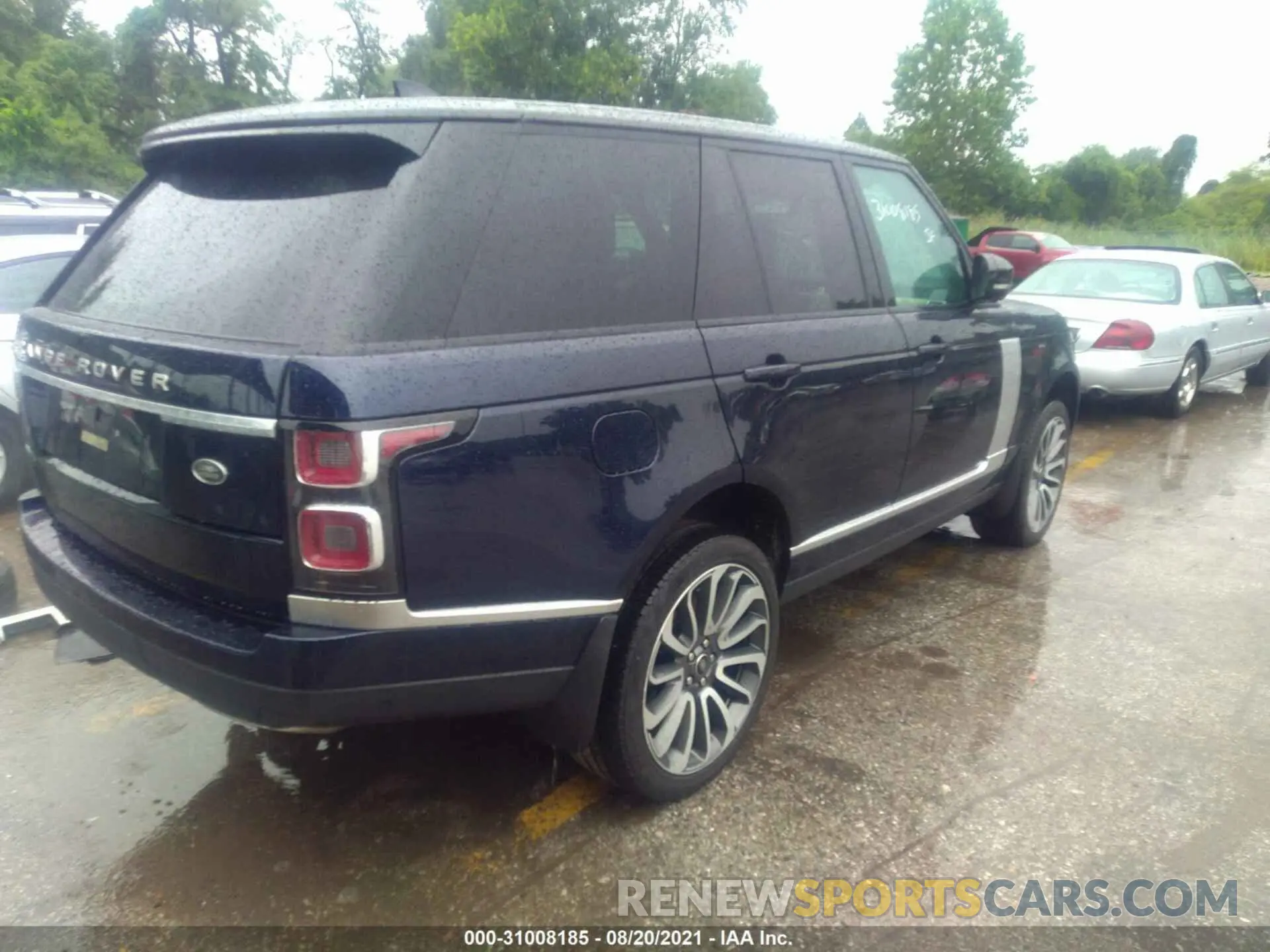 4 fotografías del automóvil dañado SALGS2SE0LA569340 LAND ROVER RANGE ROVER 2020