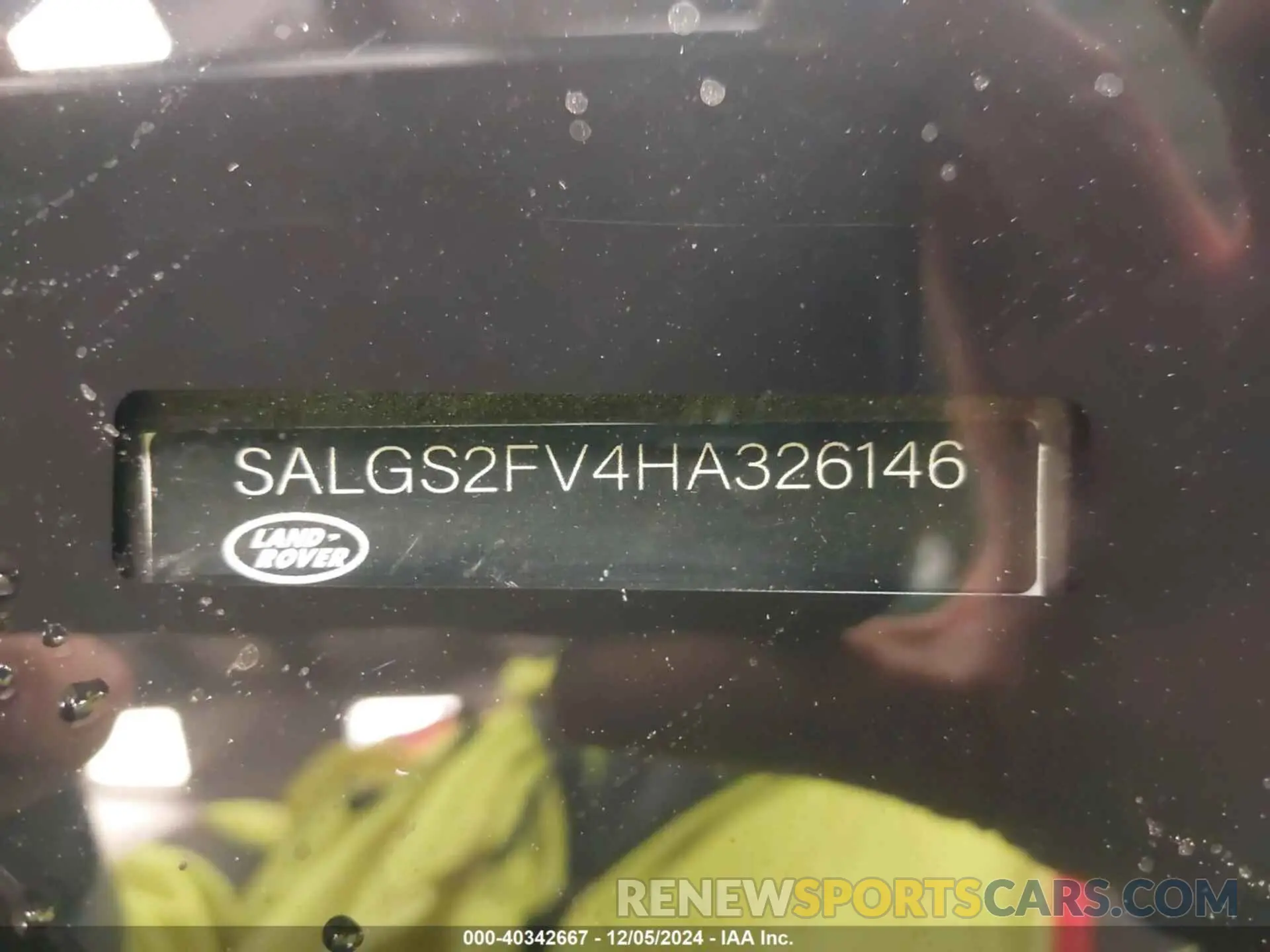 17 fotografías del automóvil dañado SALGS2SE2LA591386 LAND ROVER RANGE ROVER 2020