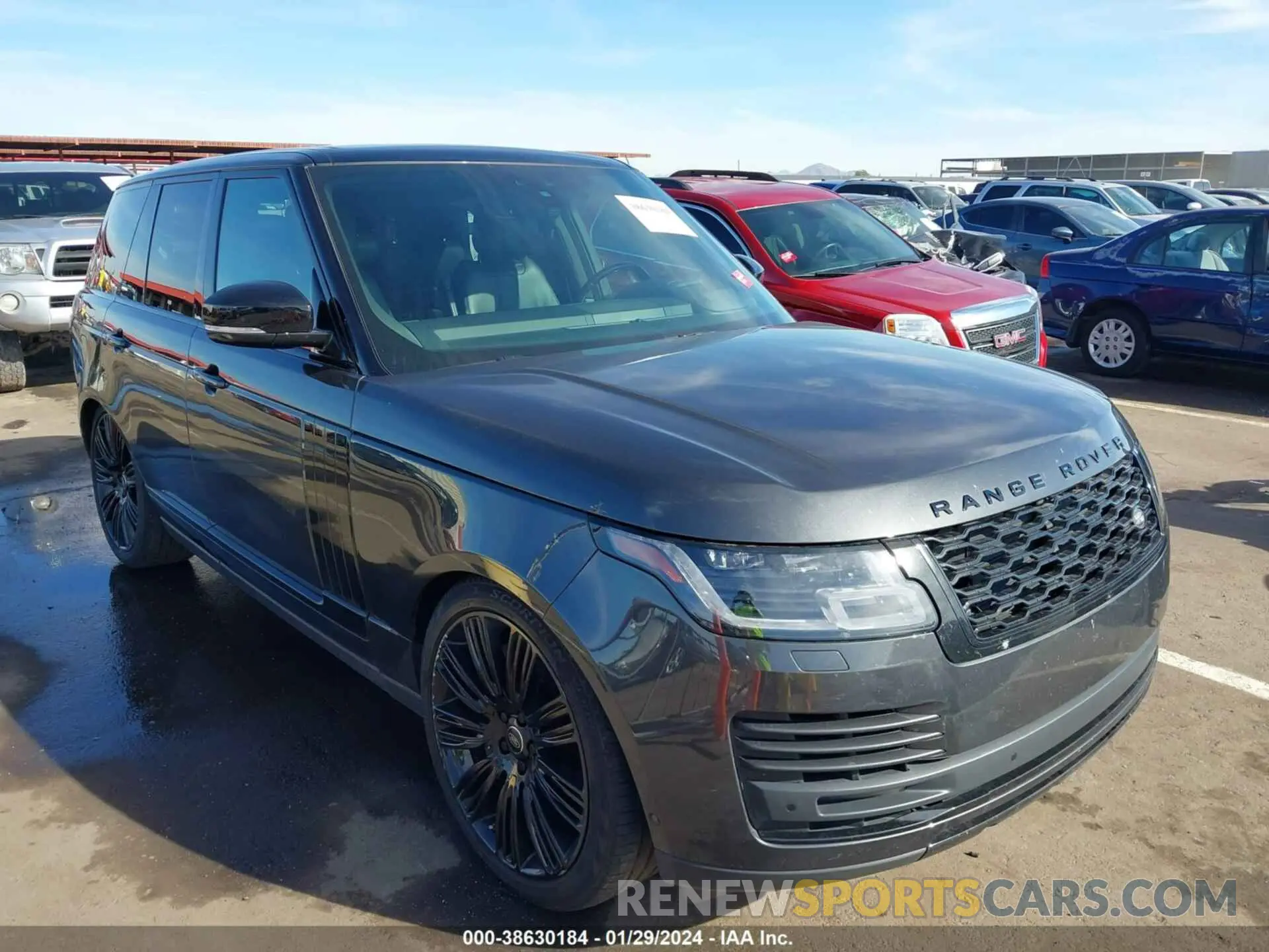 1 fotografías del automóvil dañado SALGS2SE3LA584169 LAND ROVER RANGE ROVER 2020