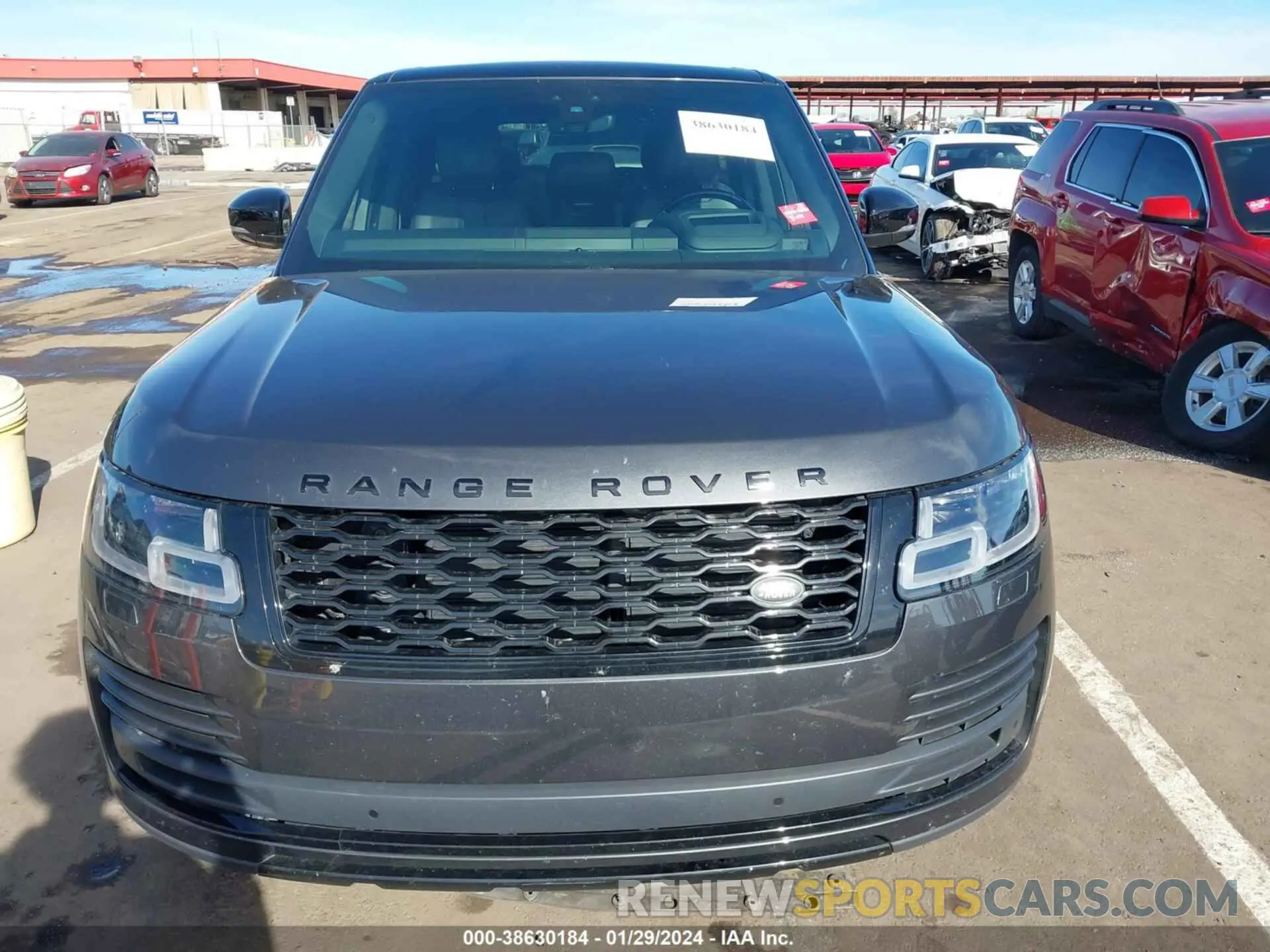 12 fotografías del automóvil dañado SALGS2SE3LA584169 LAND ROVER RANGE ROVER 2020