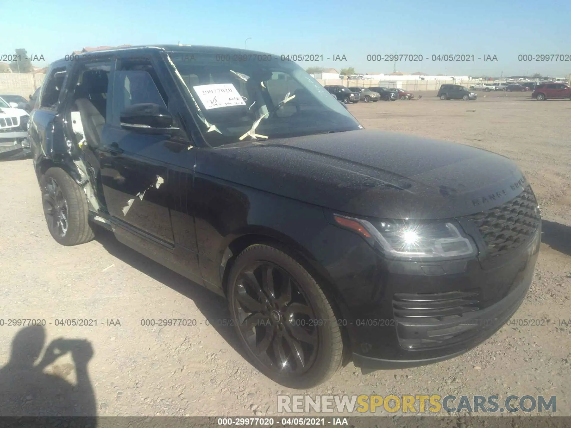 1 fotografías del automóvil dañado SALGS2SE4LA406836 LAND ROVER RANGE ROVER 2020