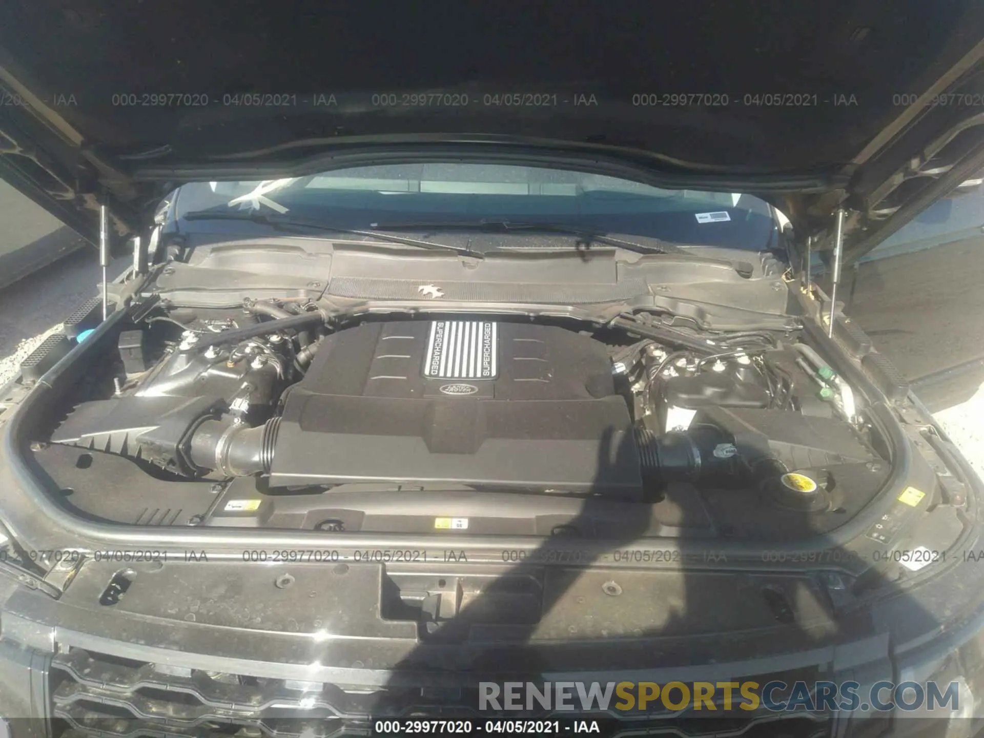 10 fotografías del automóvil dañado SALGS2SE4LA406836 LAND ROVER RANGE ROVER 2020