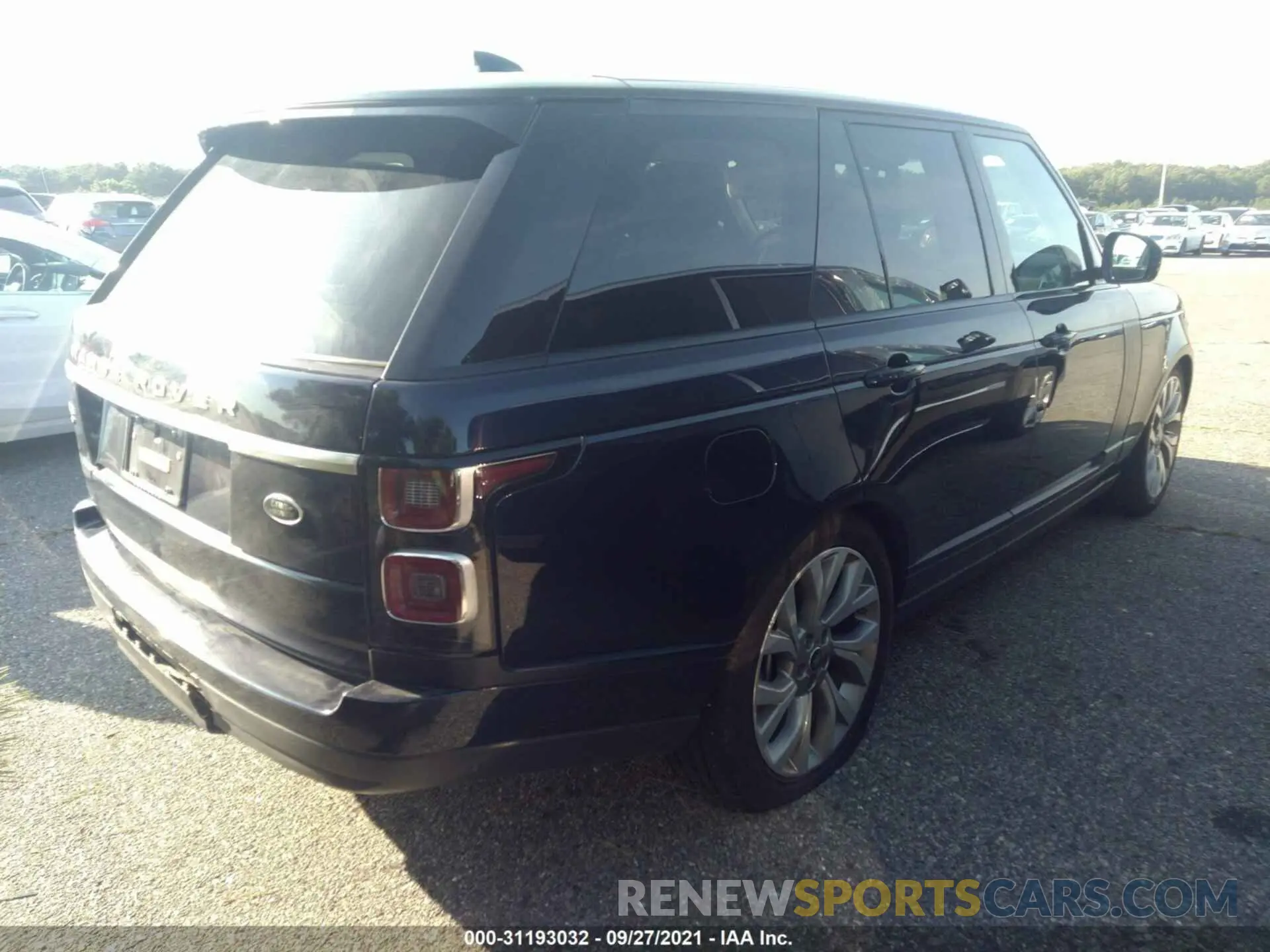 4 fotografías del automóvil dañado SALGS2SE5LA593939 LAND ROVER RANGE ROVER 2020