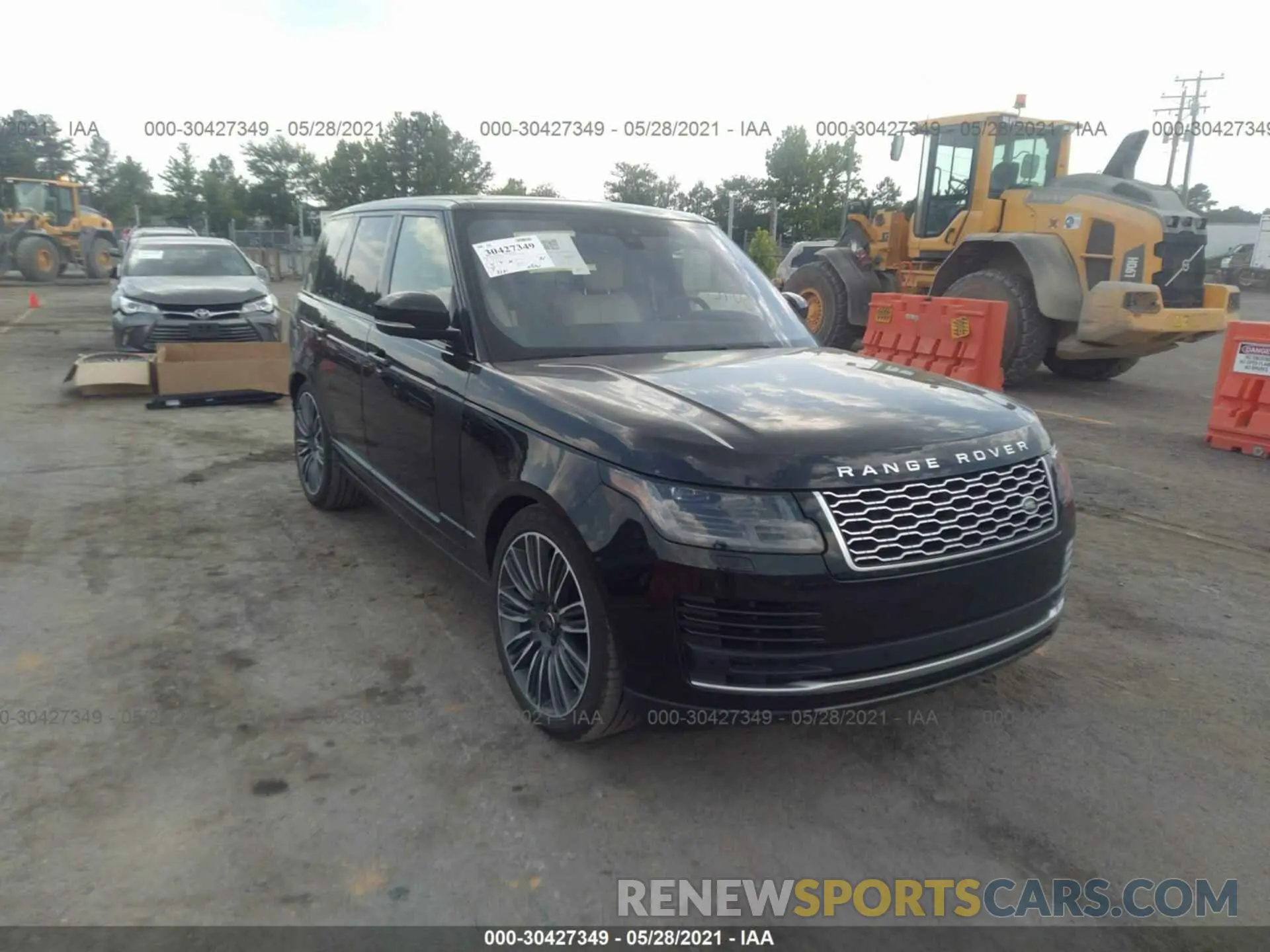 1 fotografías del automóvil dañado SALGS2SE6LA586689 LAND ROVER RANGE ROVER 2020