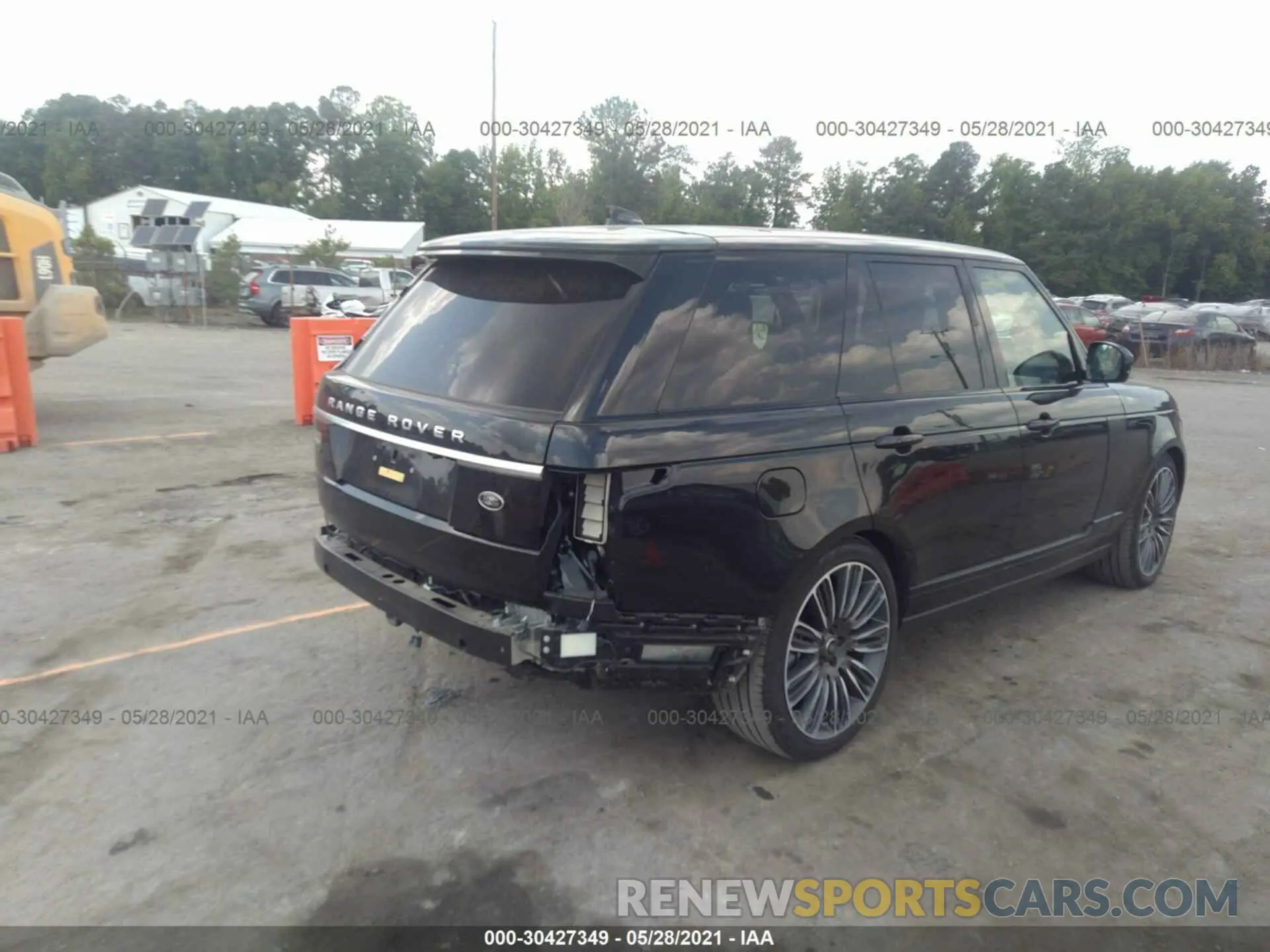 4 fotografías del automóvil dañado SALGS2SE6LA586689 LAND ROVER RANGE ROVER 2020