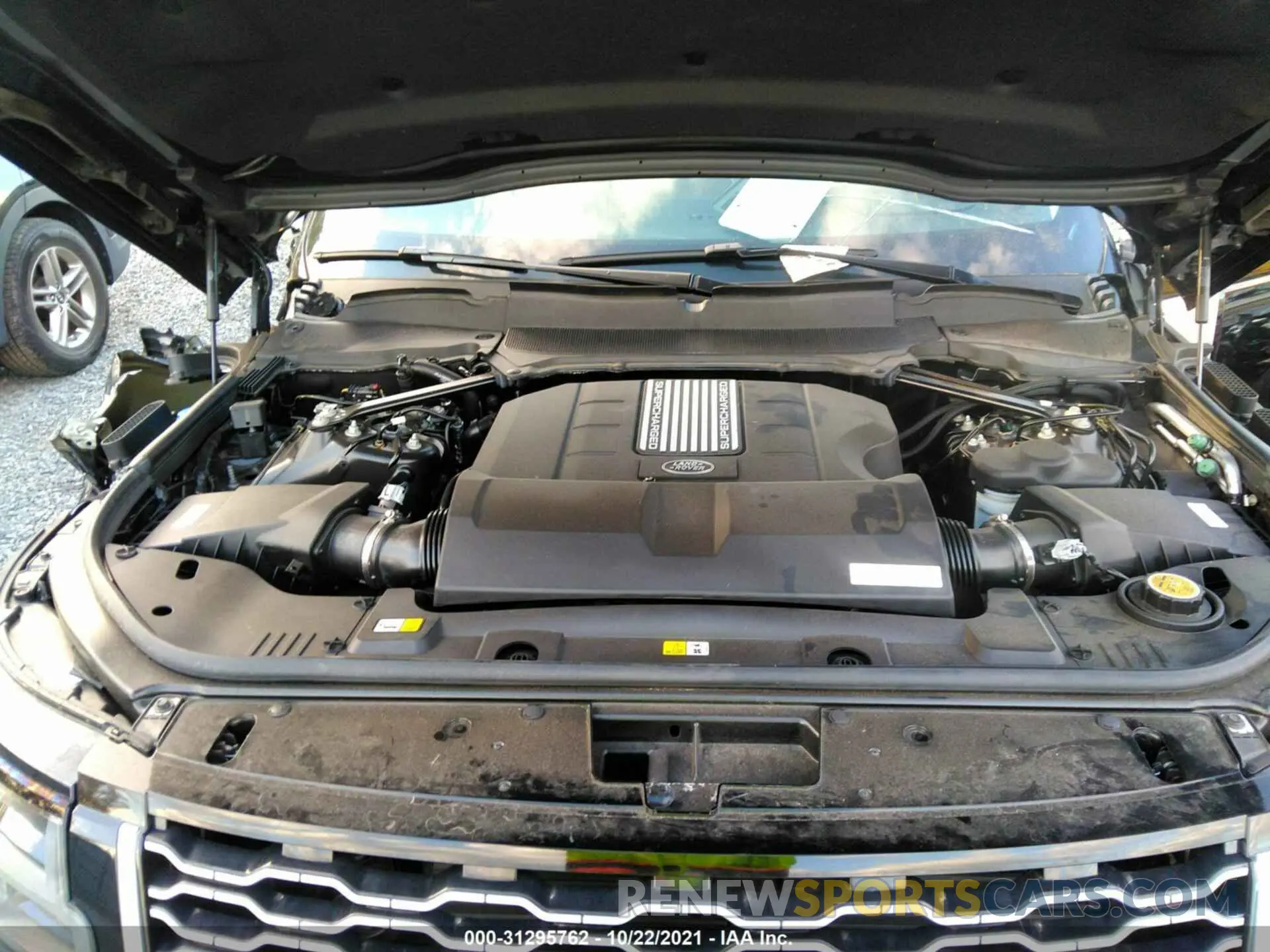 10 fotografías del automóvil dañado SALGS2SE8LA409531 LAND ROVER RANGE ROVER 2020