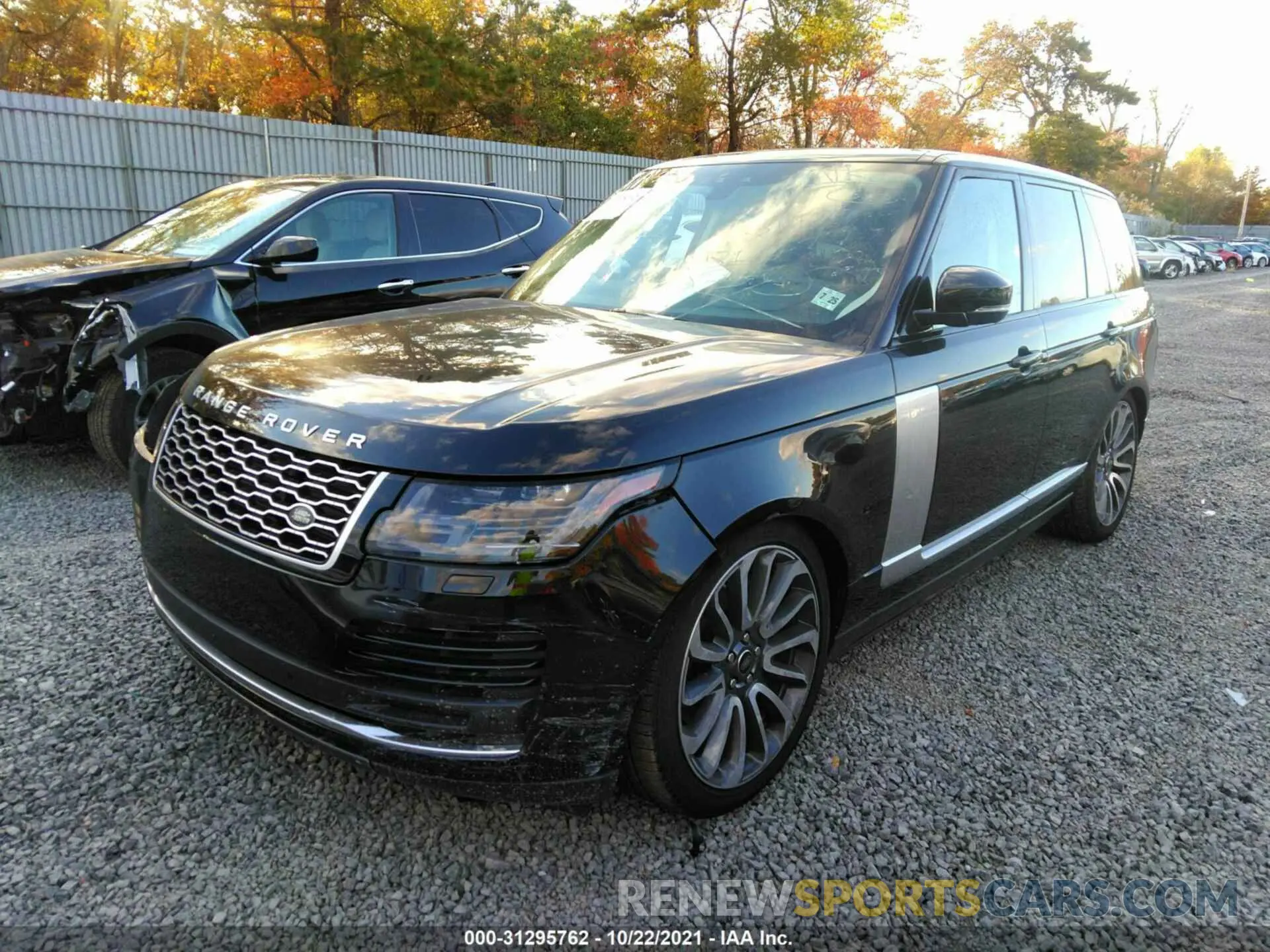 2 fotografías del automóvil dañado SALGS2SE8LA409531 LAND ROVER RANGE ROVER 2020