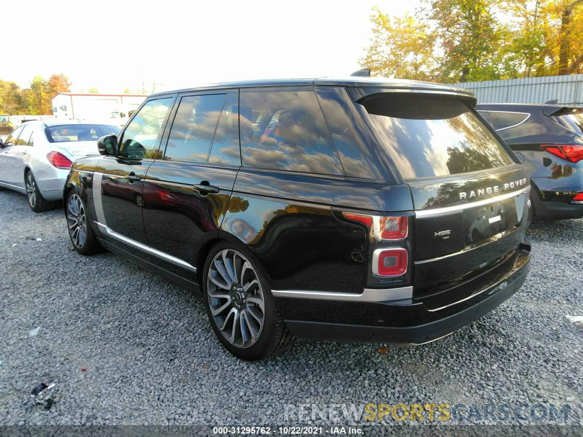 3 fotografías del automóvil dañado SALGS2SE8LA409531 LAND ROVER RANGE ROVER 2020