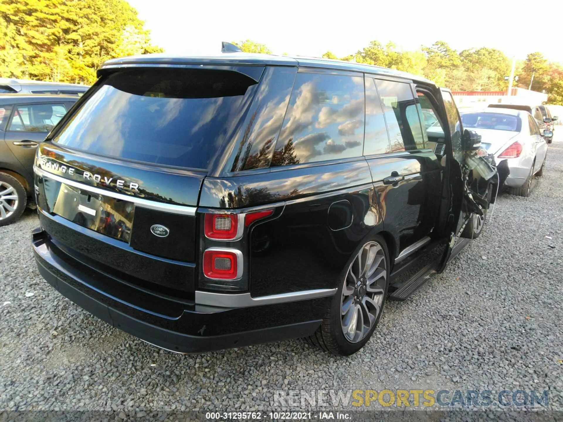 4 fotografías del automóvil dañado SALGS2SE8LA409531 LAND ROVER RANGE ROVER 2020