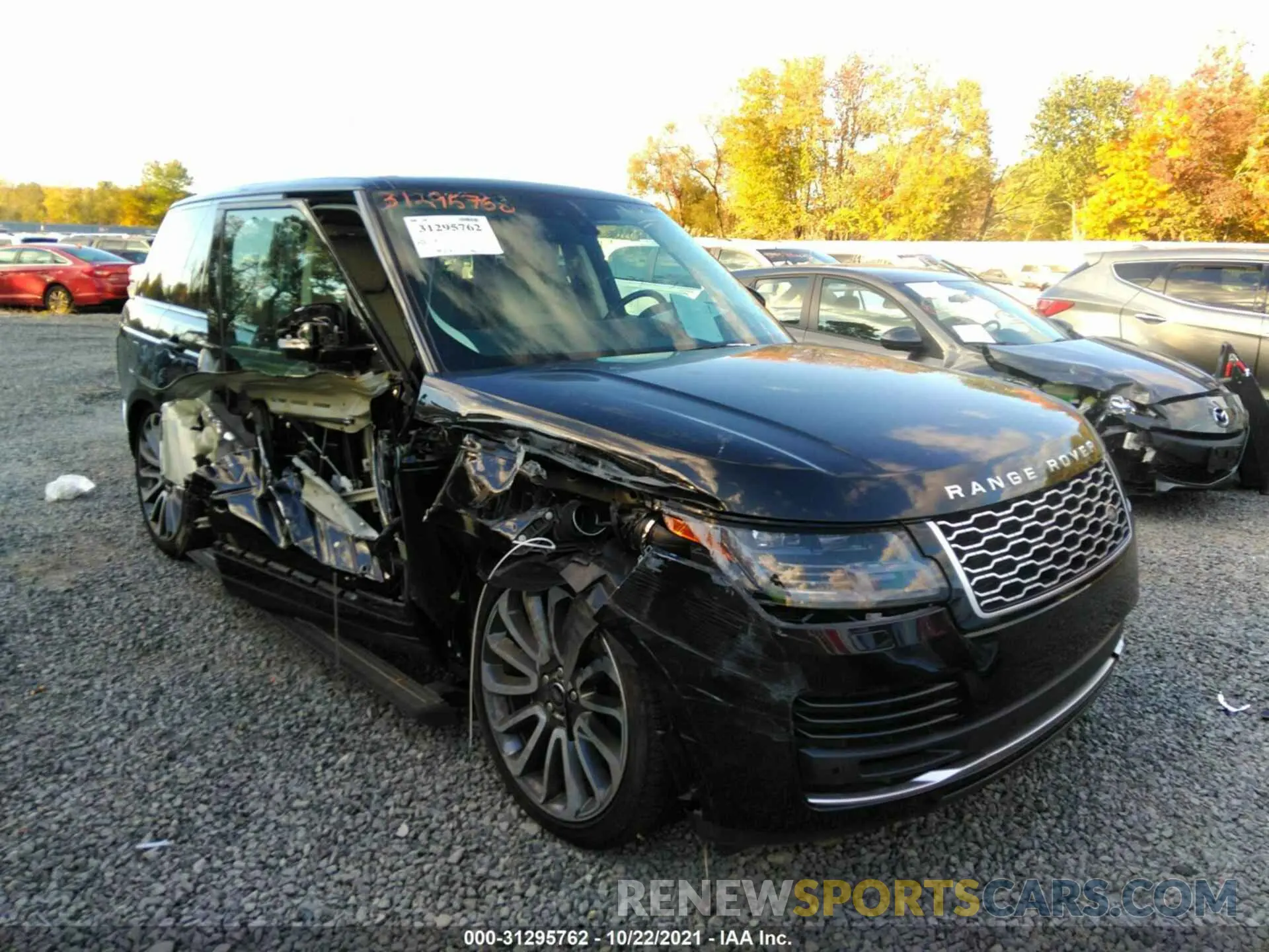 6 fotografías del automóvil dañado SALGS2SE8LA409531 LAND ROVER RANGE ROVER 2020