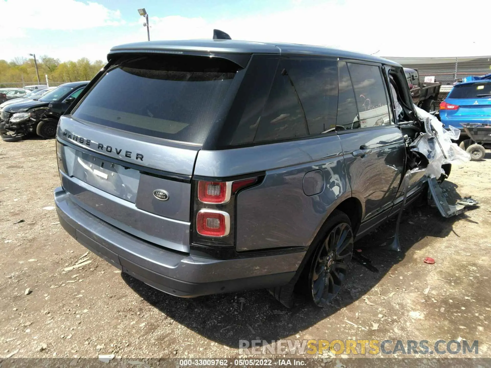 4 fotografías del automóvil dañado SALGS2SE9LA592356 LAND ROVER RANGE ROVER 2020
