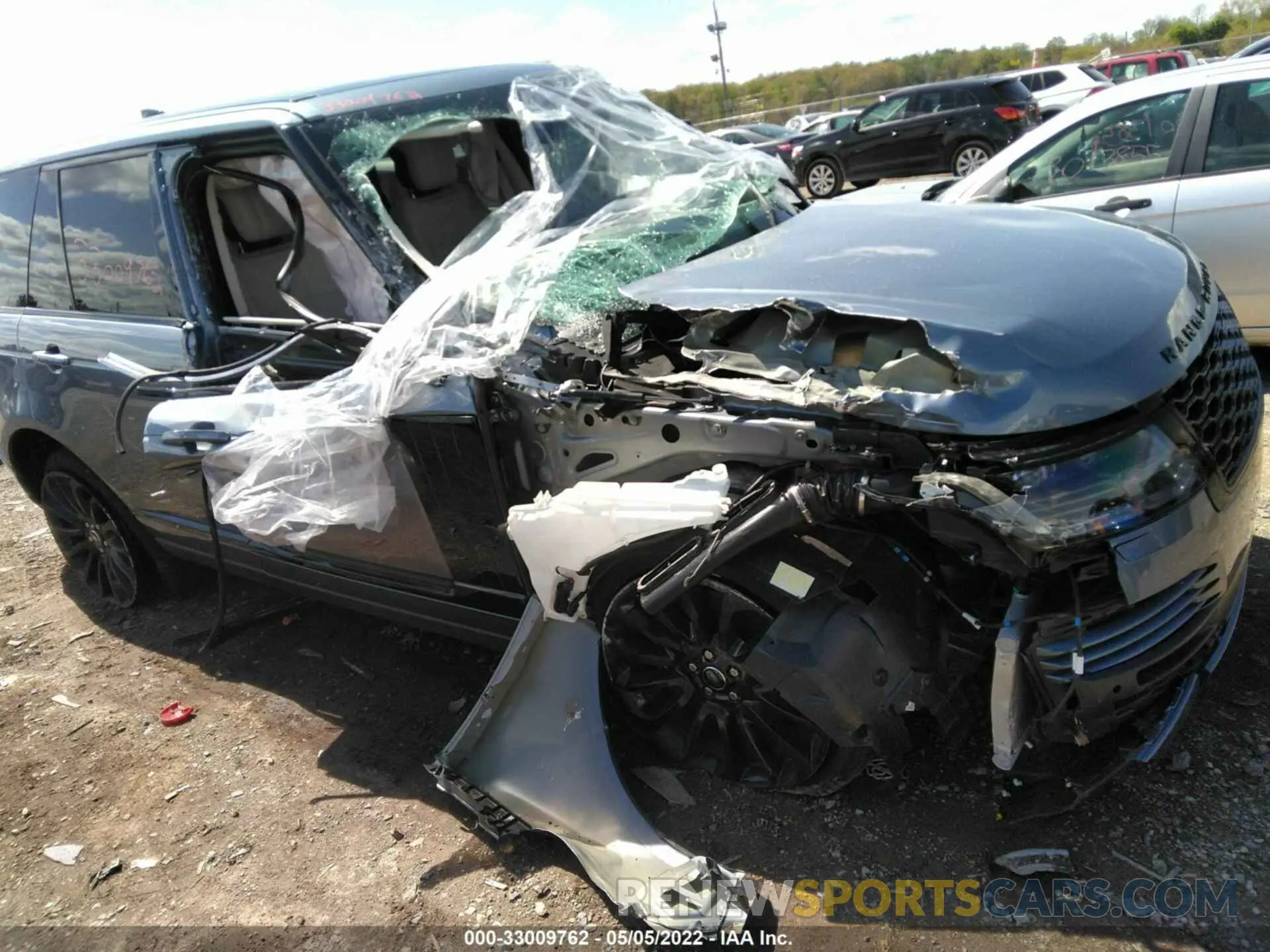 6 fotografías del automóvil dañado SALGS2SE9LA592356 LAND ROVER RANGE ROVER 2020
