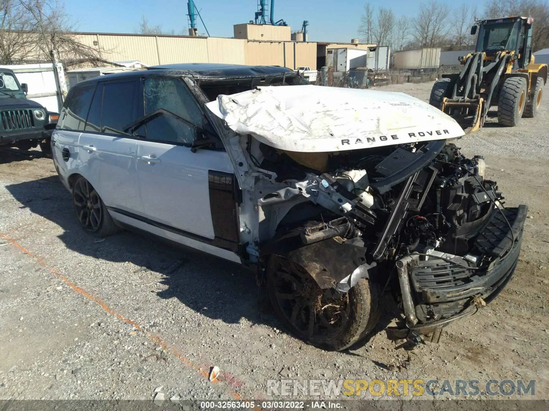 1 fotografías del automóvil dañado SALGS2SEXLA579700 LAND ROVER RANGE ROVER 2020