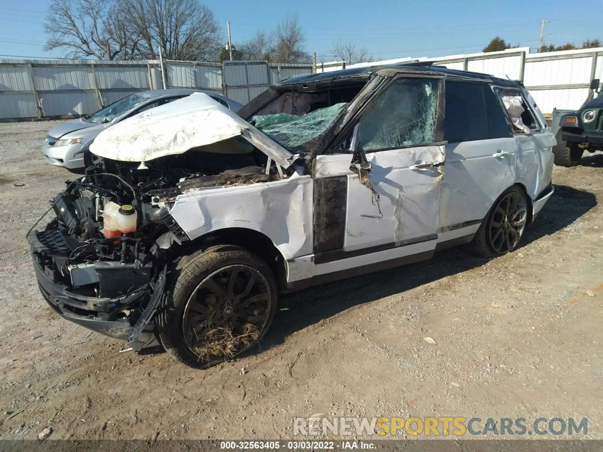 2 fotografías del automóvil dañado SALGS2SEXLA579700 LAND ROVER RANGE ROVER 2020