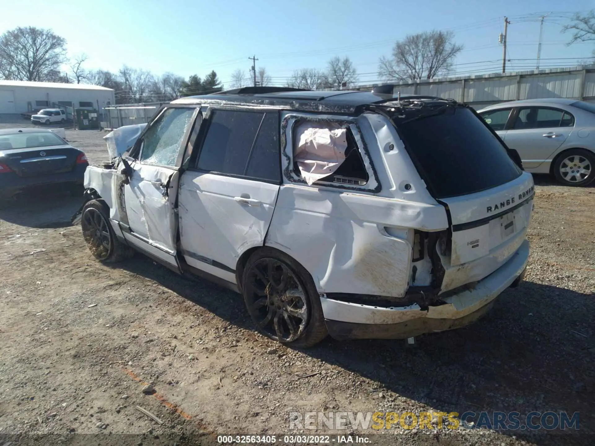3 fotografías del automóvil dañado SALGS2SEXLA579700 LAND ROVER RANGE ROVER 2020