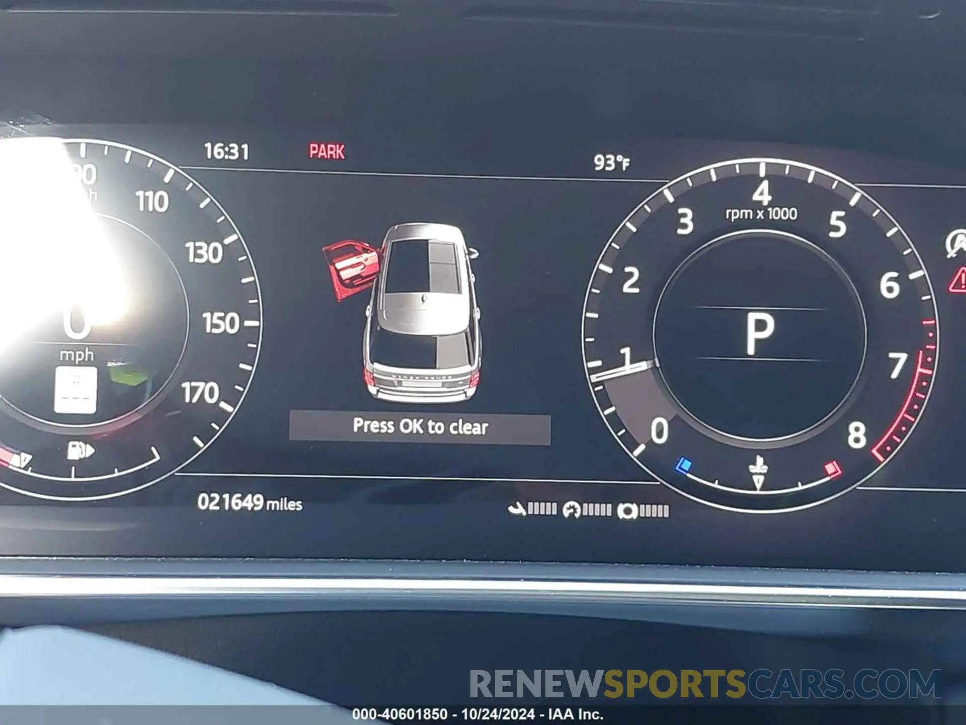 16 fotografías del automóvil dañado SALGS5SE2LA402060 LAND ROVER RANGE ROVER 2020