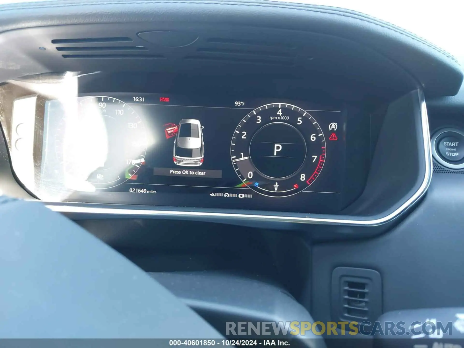7 fotografías del automóvil dañado SALGS5SE2LA402060 LAND ROVER RANGE ROVER 2020
