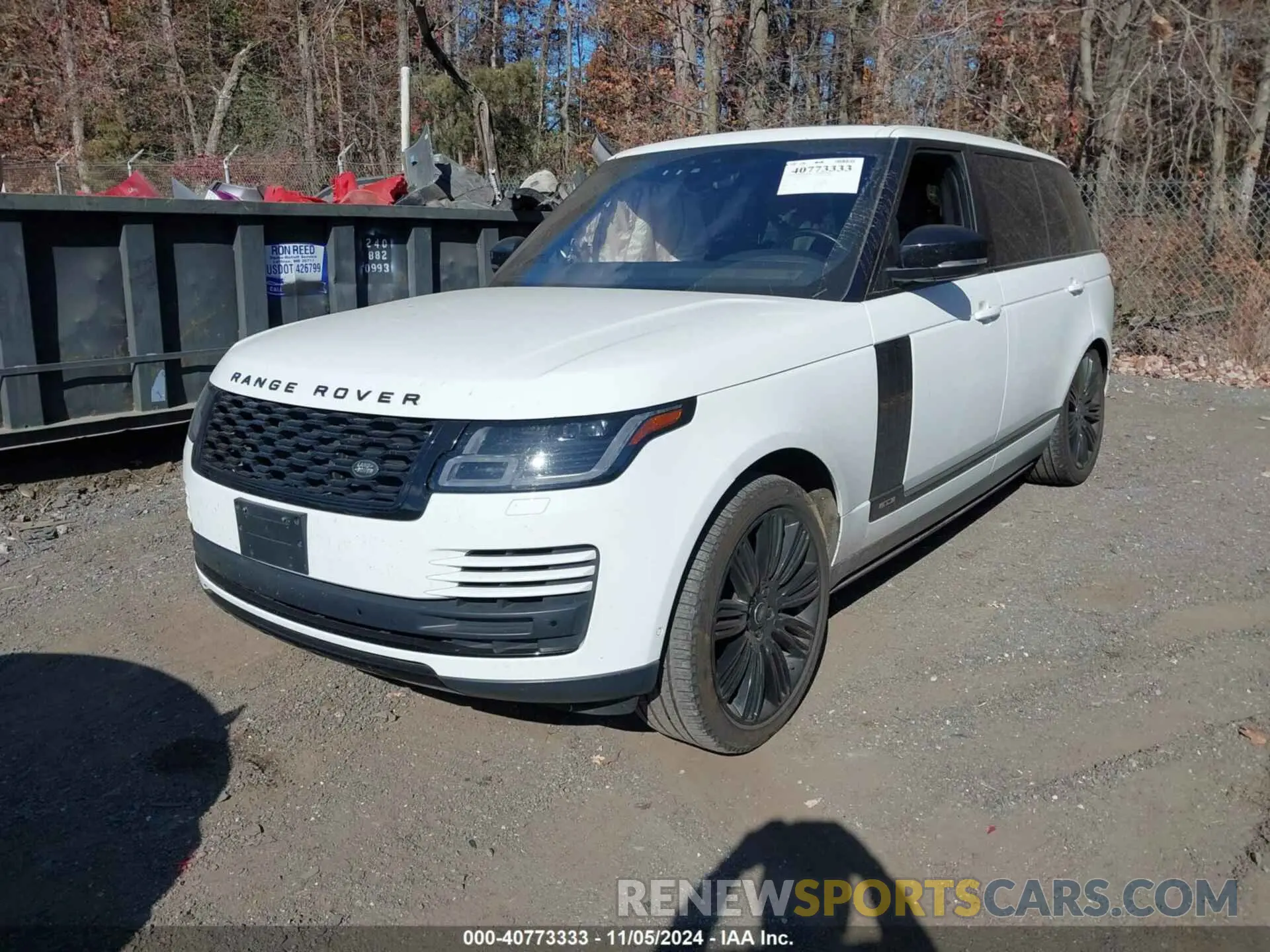 2 fotografías del automóvil dañado SALGS5SE7LA571328 LAND ROVER RANGE ROVER 2020
