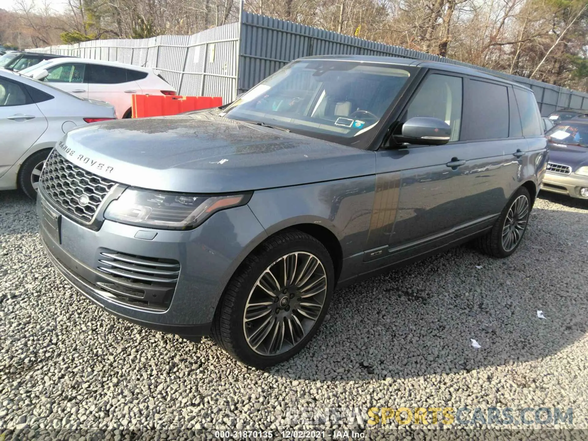 2 fotografías del automóvil dañado SALGS5SE8LA409479 LAND ROVER RANGE ROVER 2020