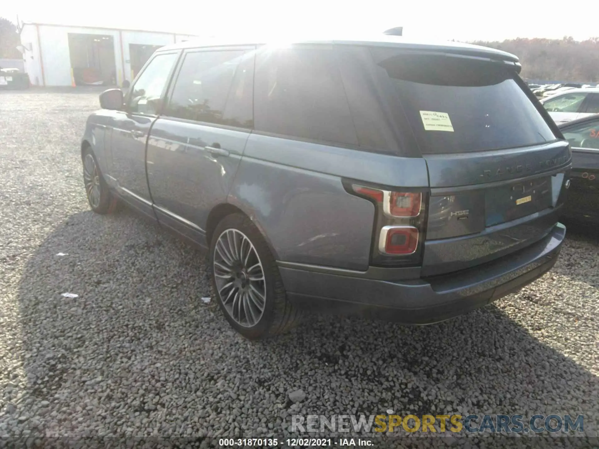 3 fotografías del automóvil dañado SALGS5SE8LA409479 LAND ROVER RANGE ROVER 2020