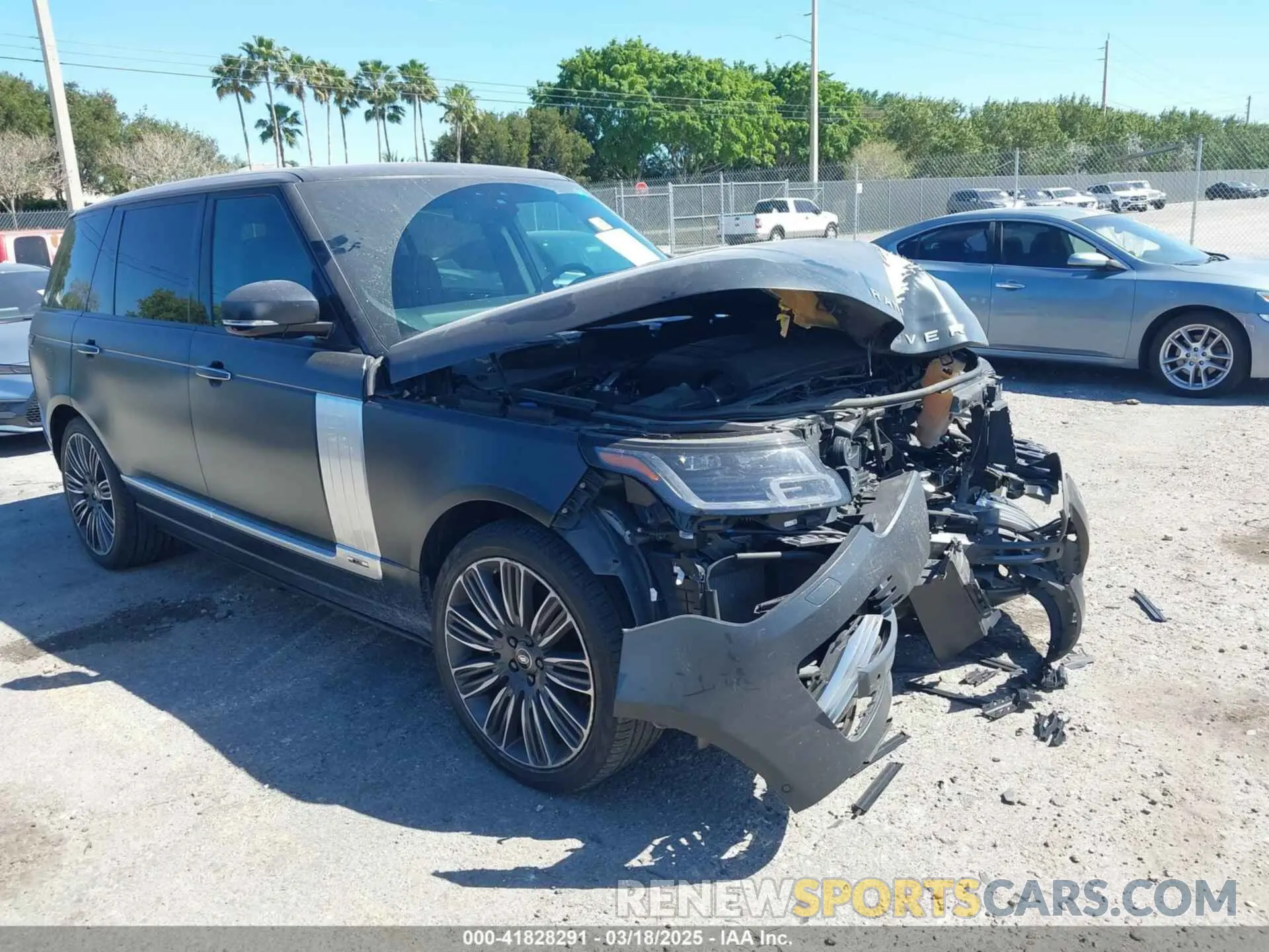 1 fotografías del automóvil dañado SALGV5SE1LA413848 LAND ROVER RANGE ROVER 2020