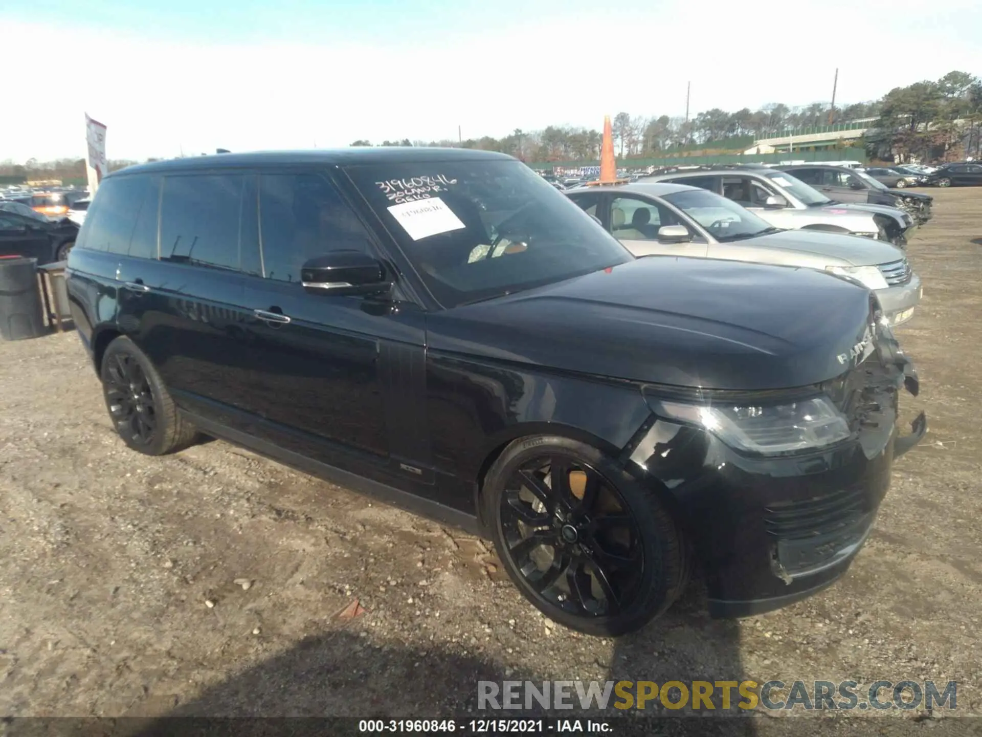 1 fotografías del automóvil dañado SALGV5SE5LA583811 LAND ROVER RANGE ROVER 2020