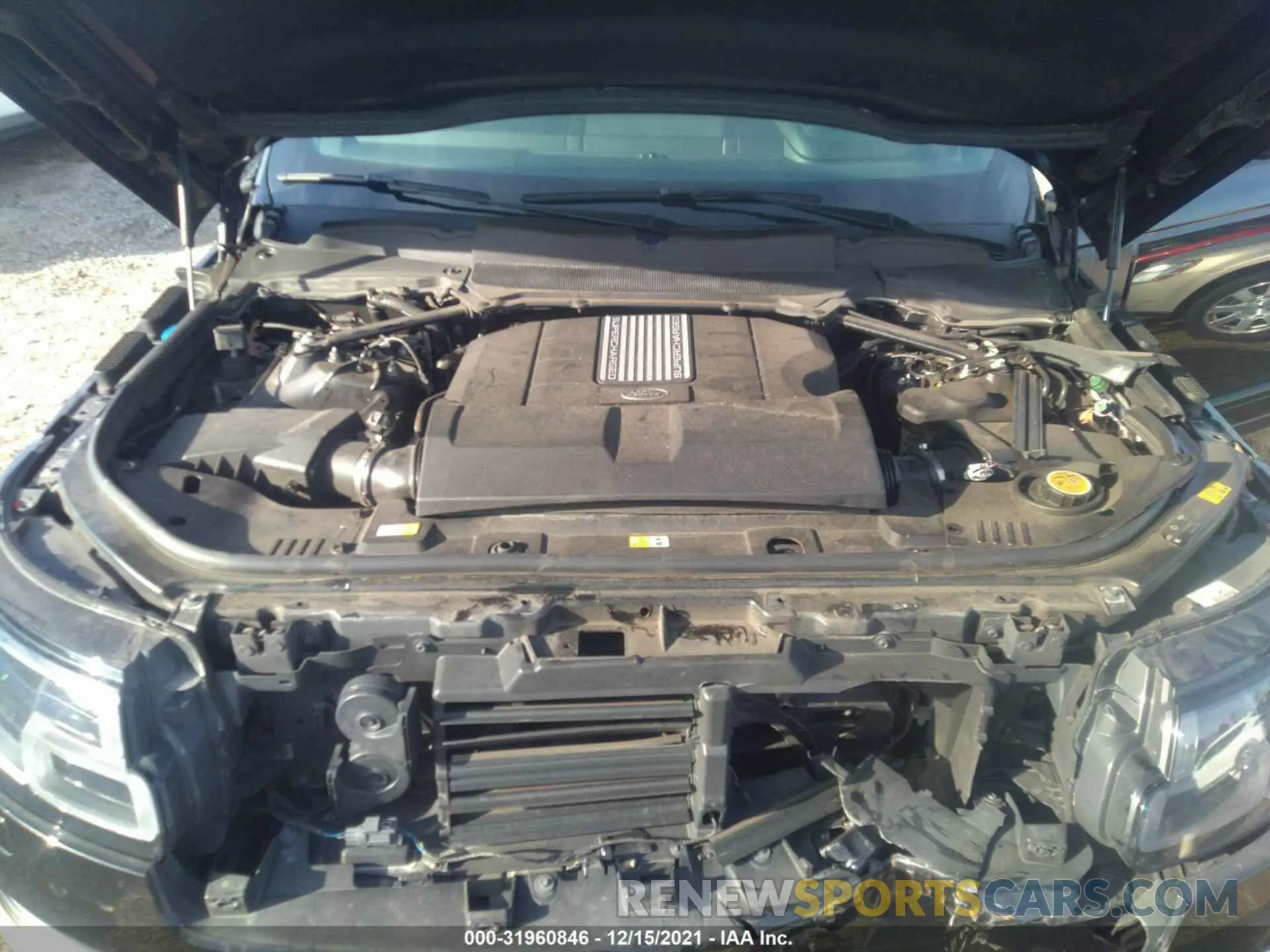 10 fotografías del automóvil dañado SALGV5SE5LA583811 LAND ROVER RANGE ROVER 2020