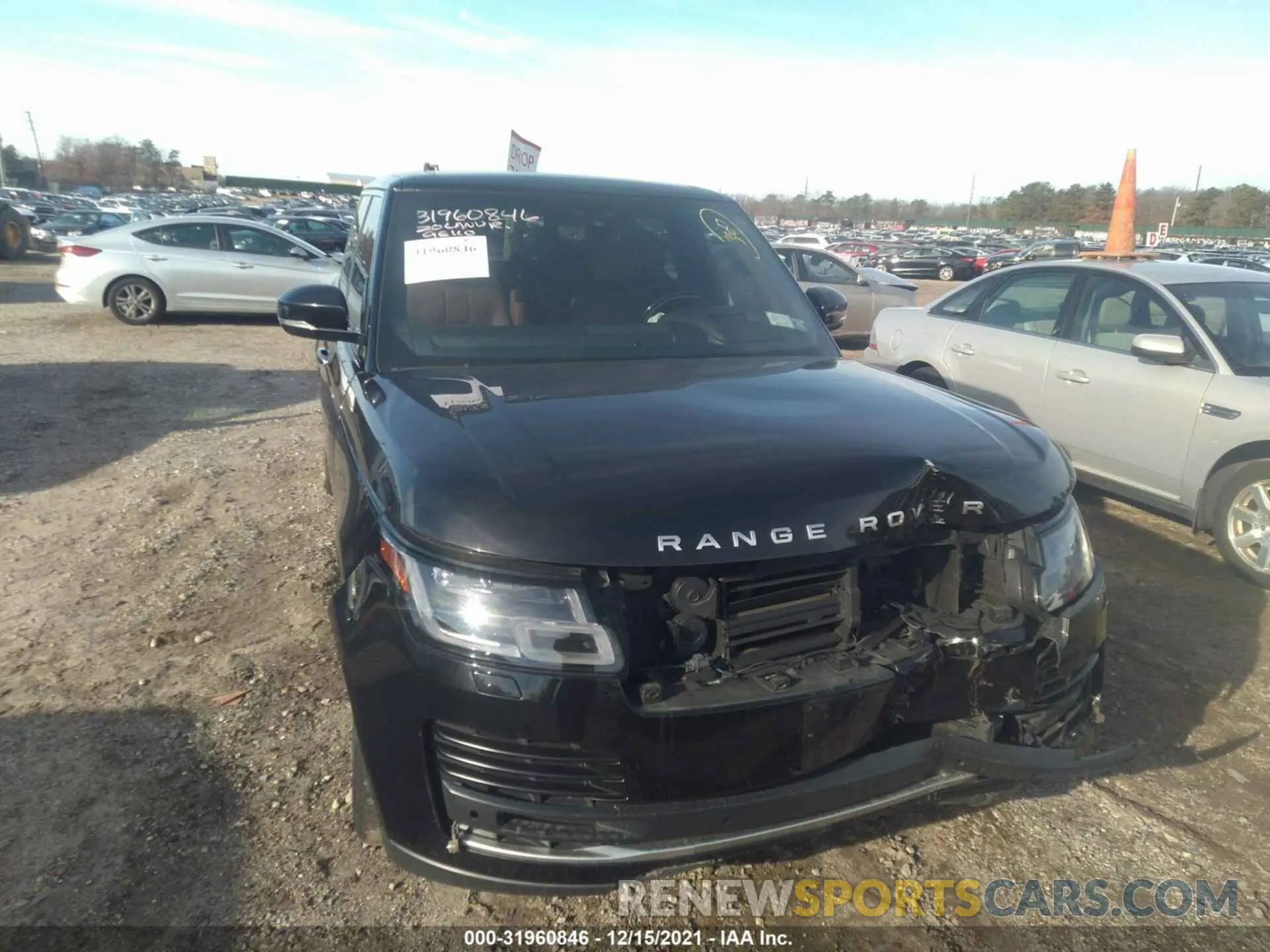 6 fotografías del automóvil dañado SALGV5SE5LA583811 LAND ROVER RANGE ROVER 2020