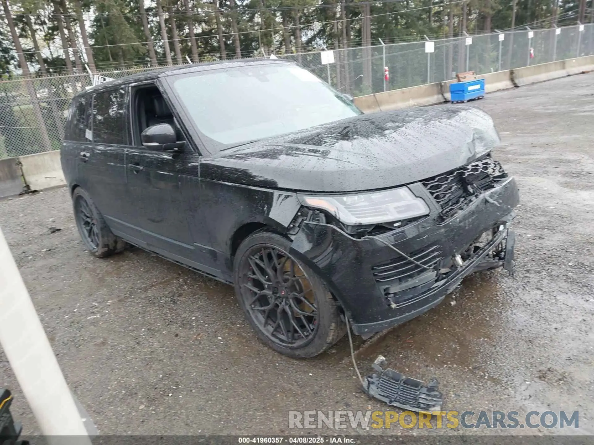 1 fotografías del automóvil dañado SALGV5SE6LA403929 LAND ROVER RANGE ROVER 2020