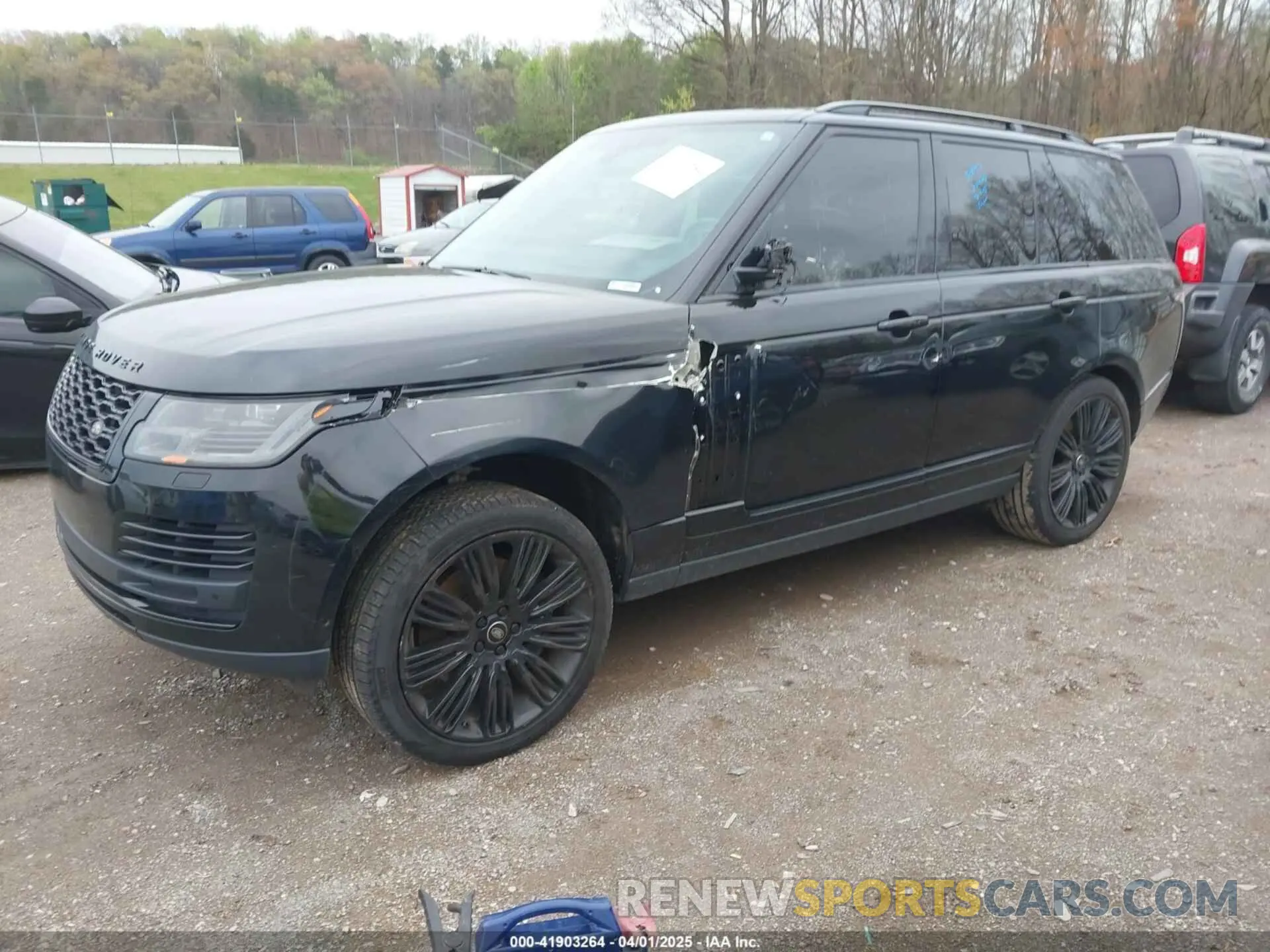 2 fotografías del automóvil dañado SALGS2RU0MA418187 LAND ROVER RANGE ROVER 2021