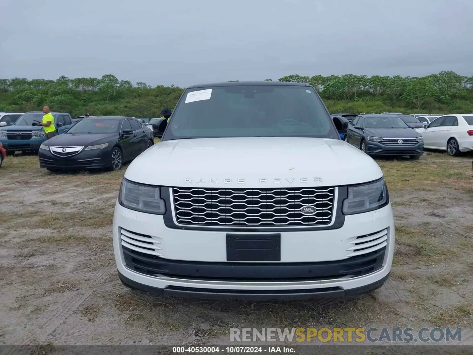 11 fotografías del automóvil dañado SALGS2RU0MA446717 LAND ROVER RANGE ROVER 2021