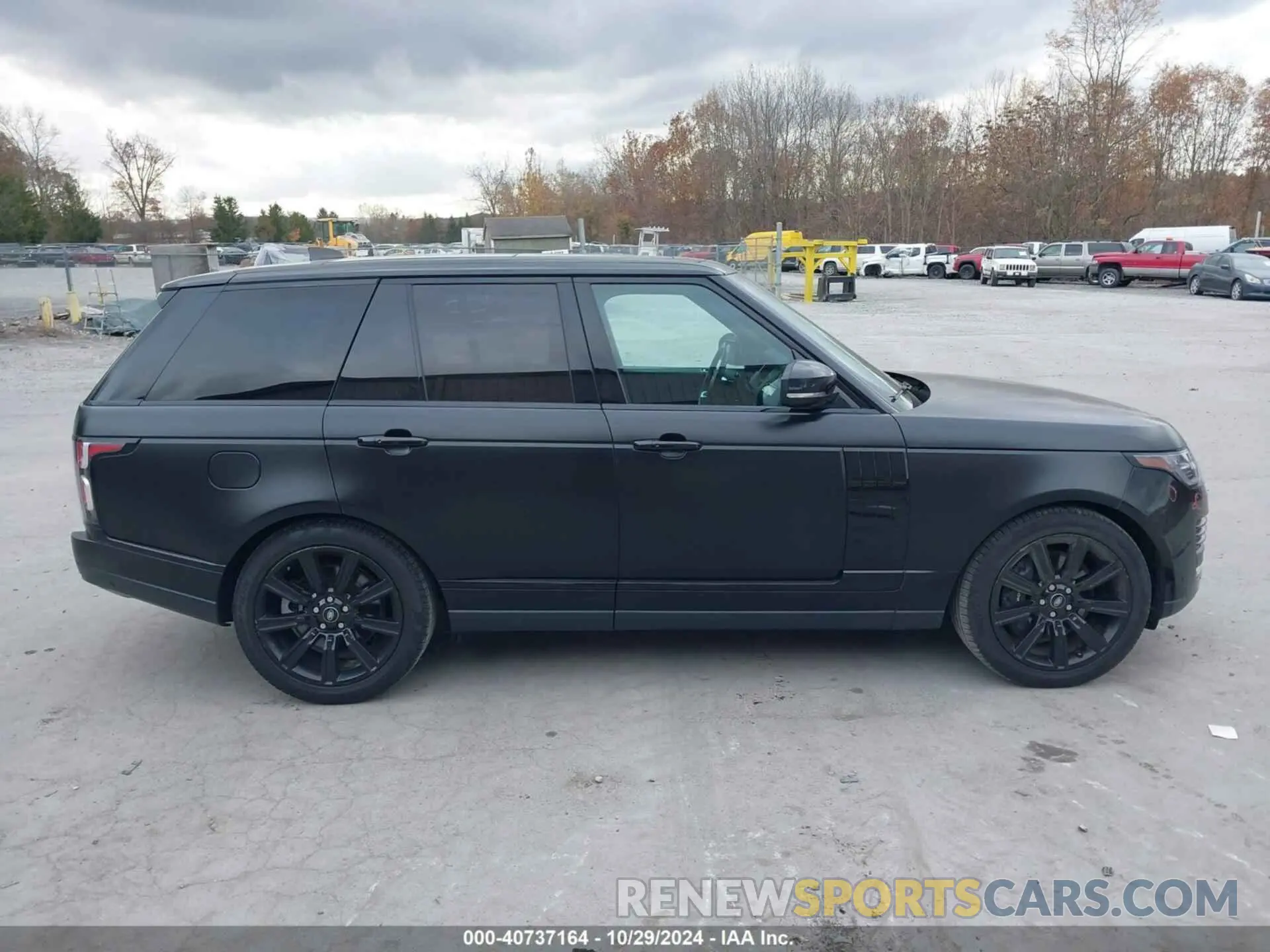 13 fotografías del automóvil dañado SALGS2RU0MA447012 LAND ROVER RANGE ROVER 2021