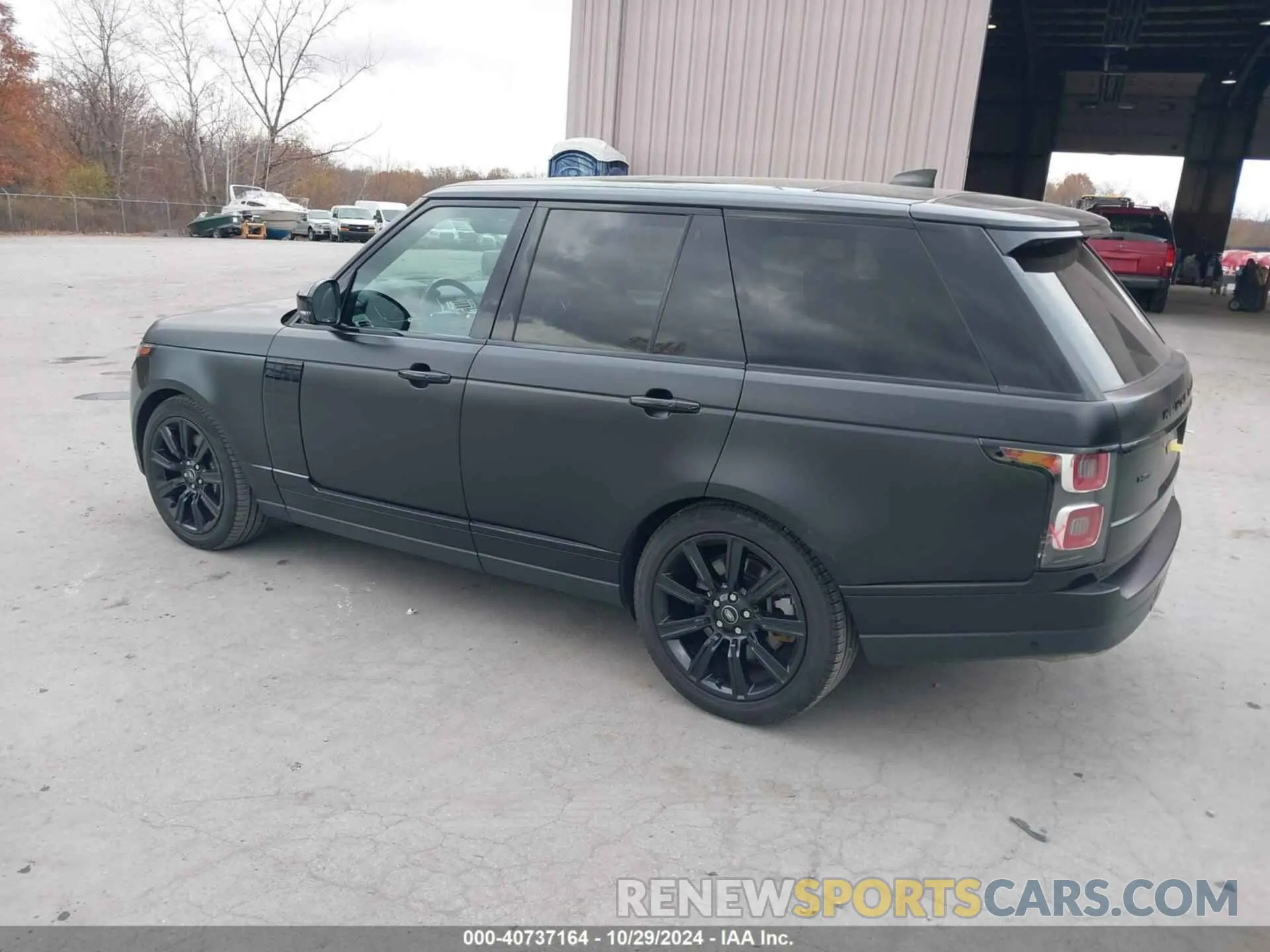 3 fotografías del automóvil dañado SALGS2RU0MA447012 LAND ROVER RANGE ROVER 2021