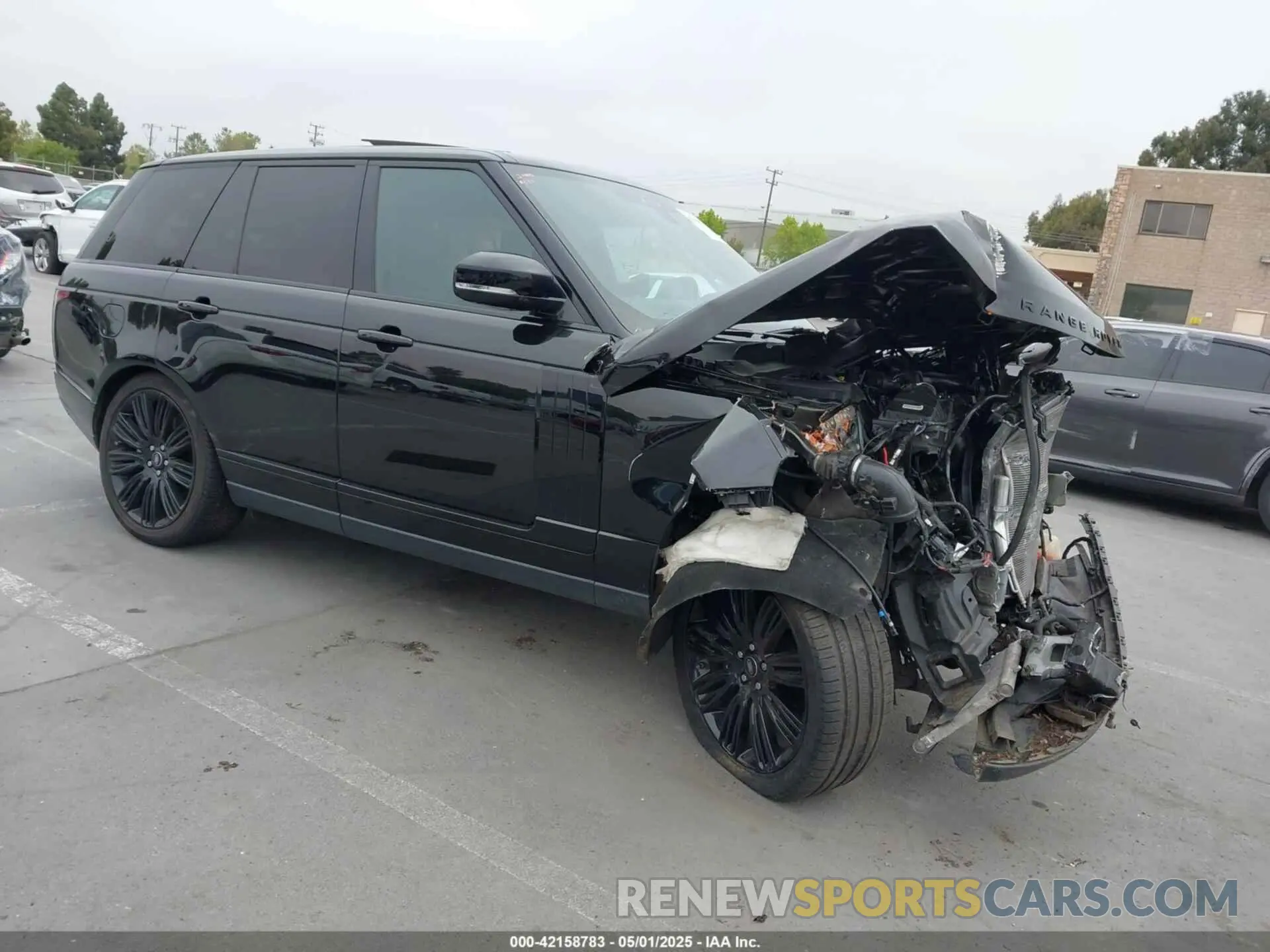 1 fotografías del automóvil dañado SALGS2RU4MA441990 LAND ROVER RANGE ROVER 2021