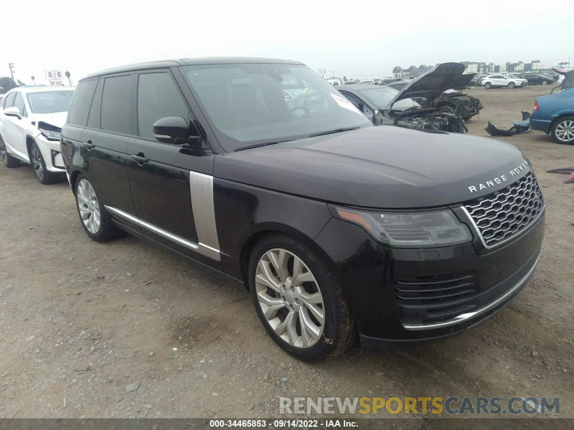 1 fotografías del automóvil dañado SALGS2RU8MA457030 LAND ROVER RANGE ROVER 2021