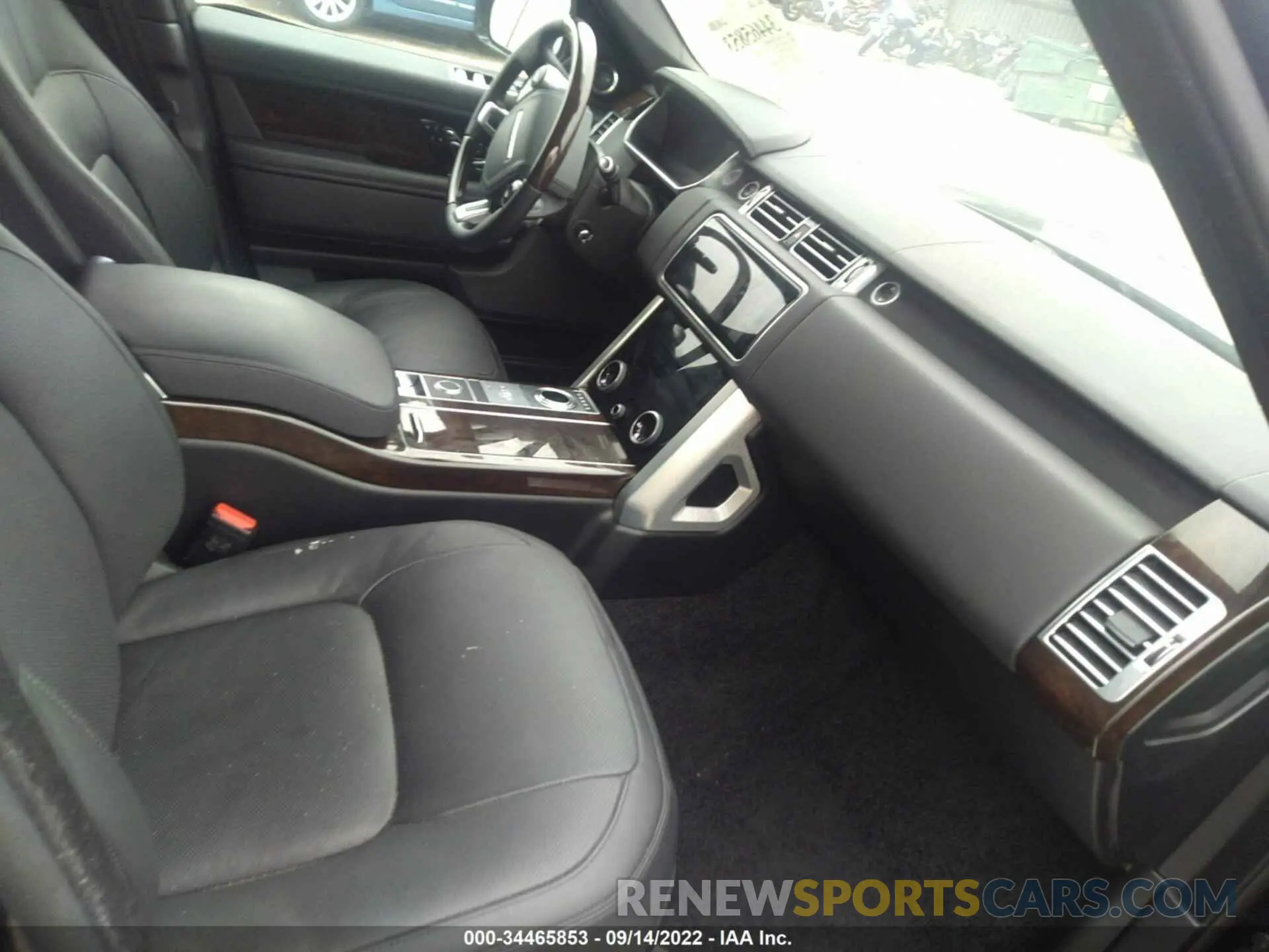 5 fotografías del automóvil dañado SALGS2RU8MA457030 LAND ROVER RANGE ROVER 2021