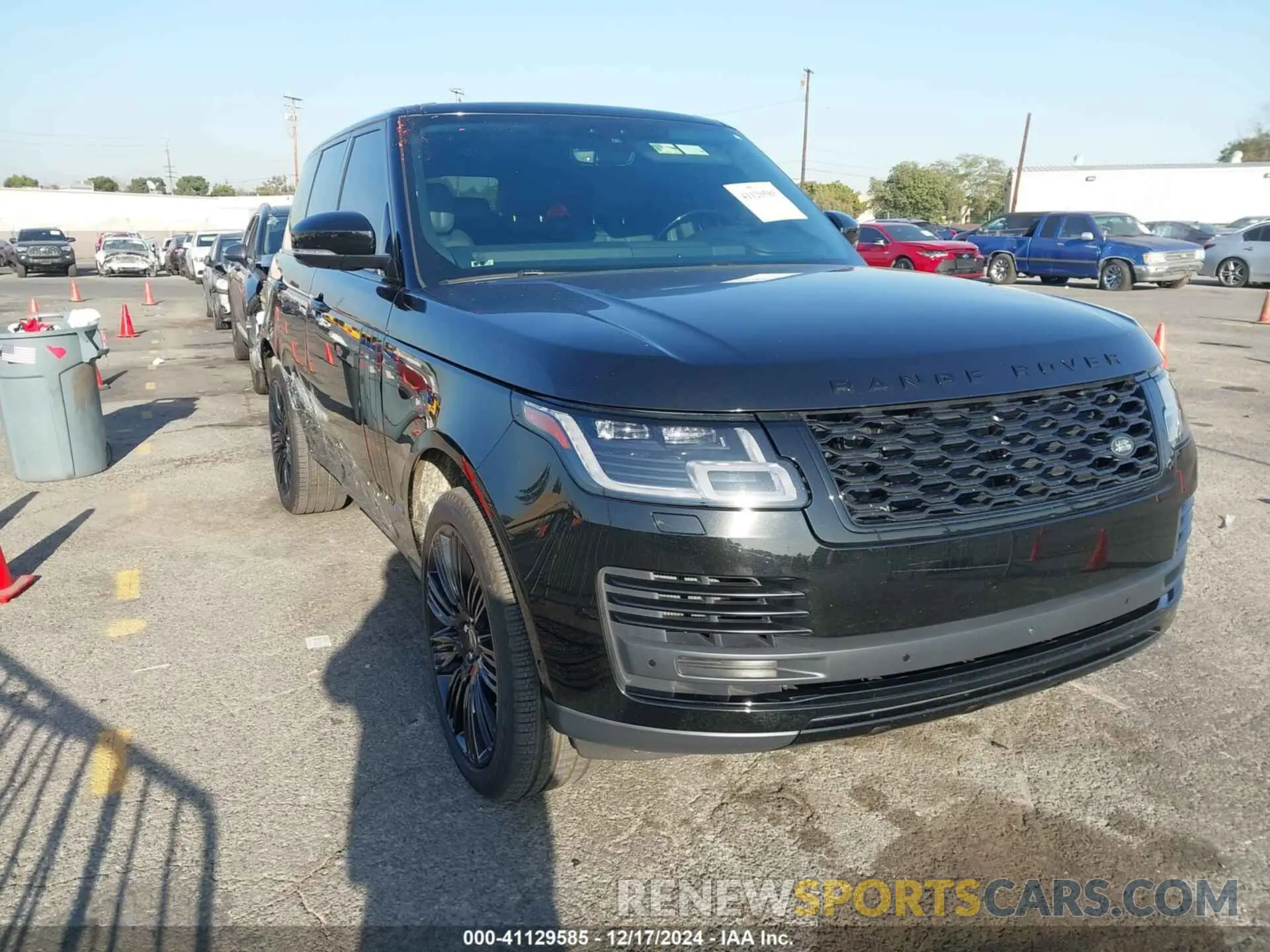 1 fotografías del automóvil dañado SALGS2SE7MA441825 LAND ROVER RANGE ROVER 2021