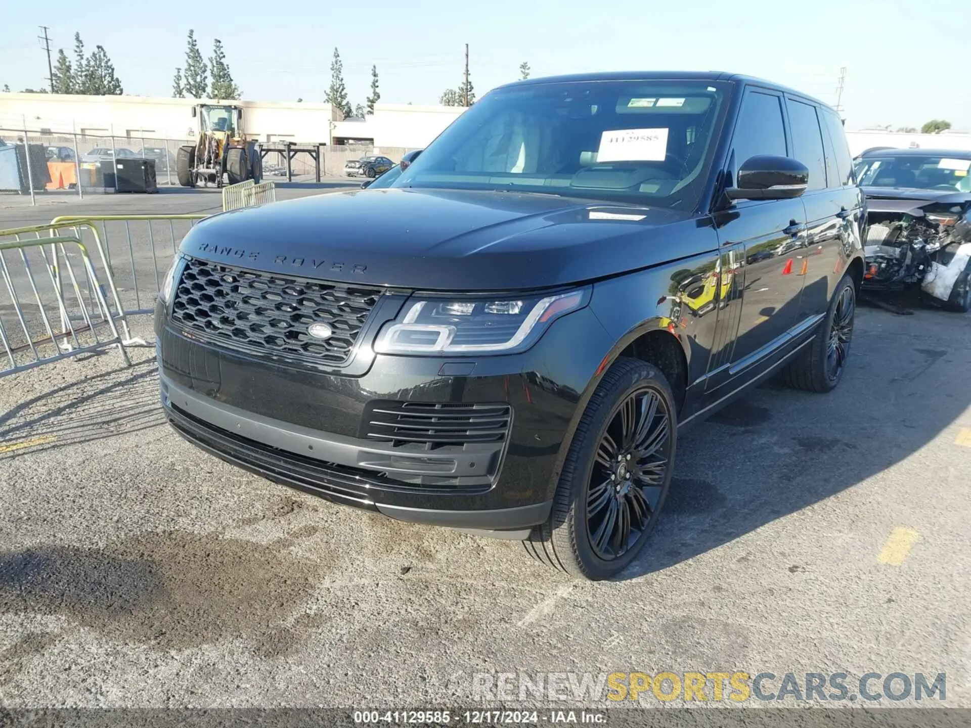 2 fotografías del automóvil dañado SALGS2SE7MA441825 LAND ROVER RANGE ROVER 2021