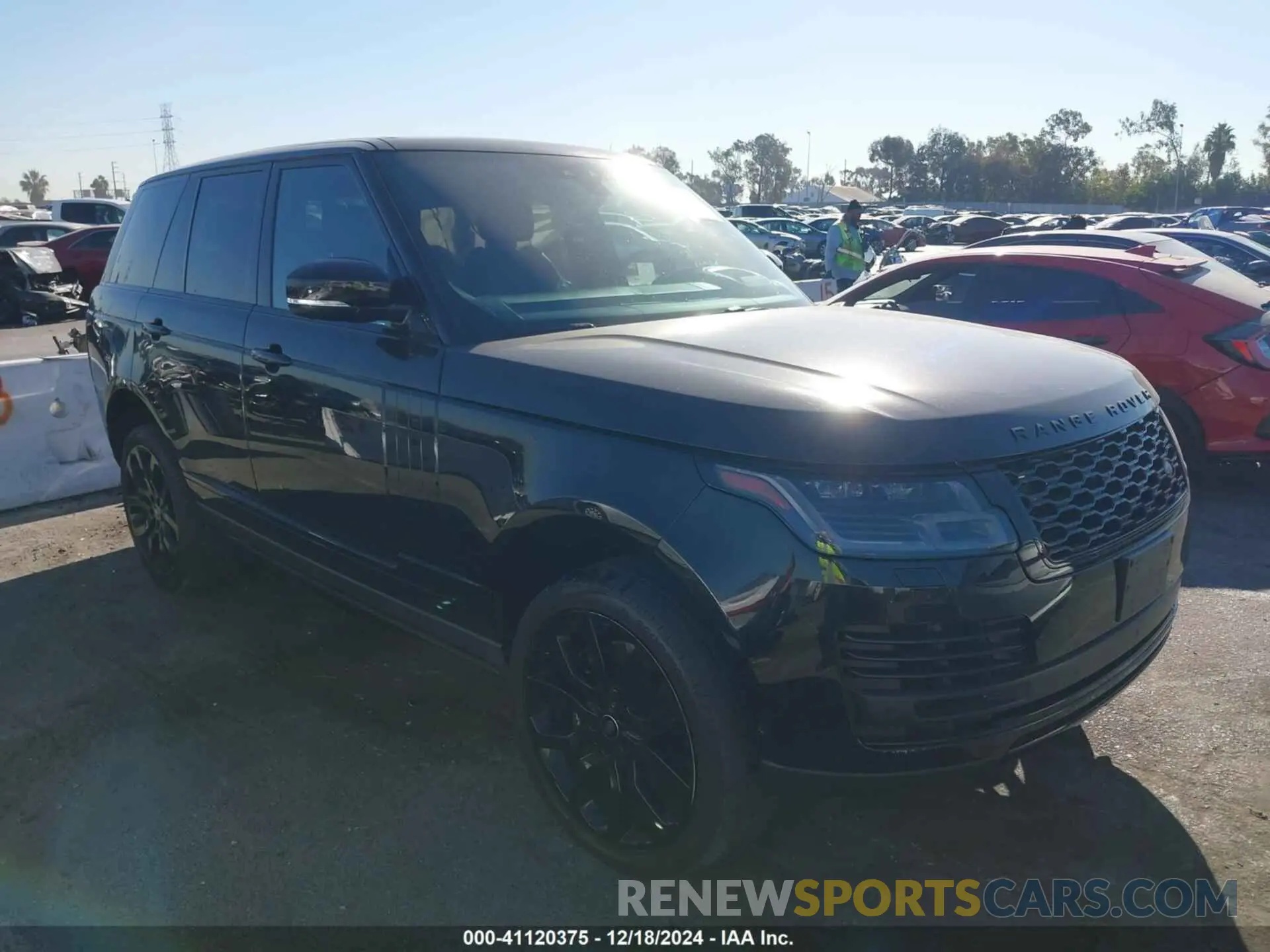 1 fotografías del automóvil dañado SALGS2SEXMA418197 LAND ROVER RANGE ROVER 2021