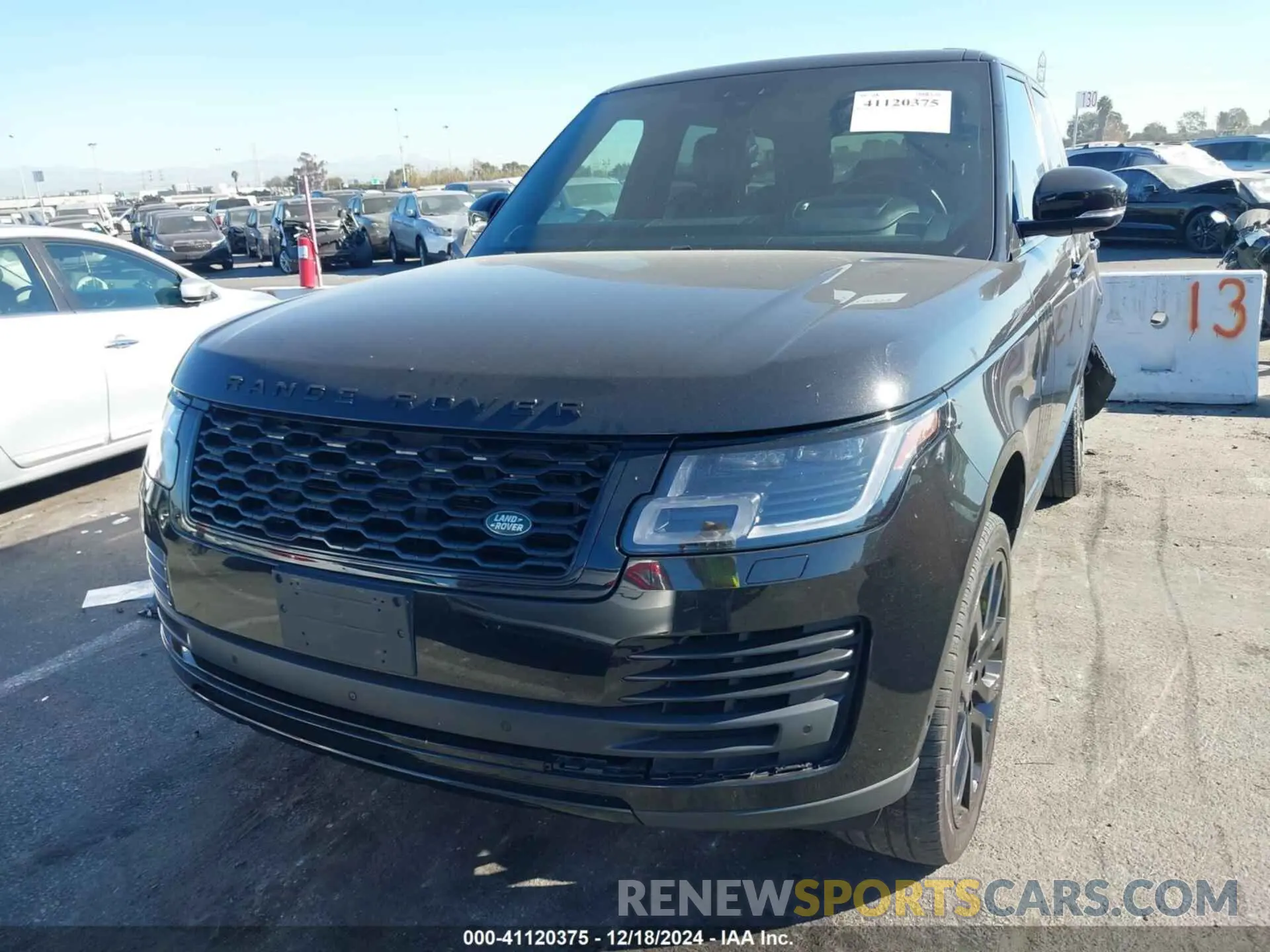 12 fotografías del automóvil dañado SALGS2SEXMA418197 LAND ROVER RANGE ROVER 2021