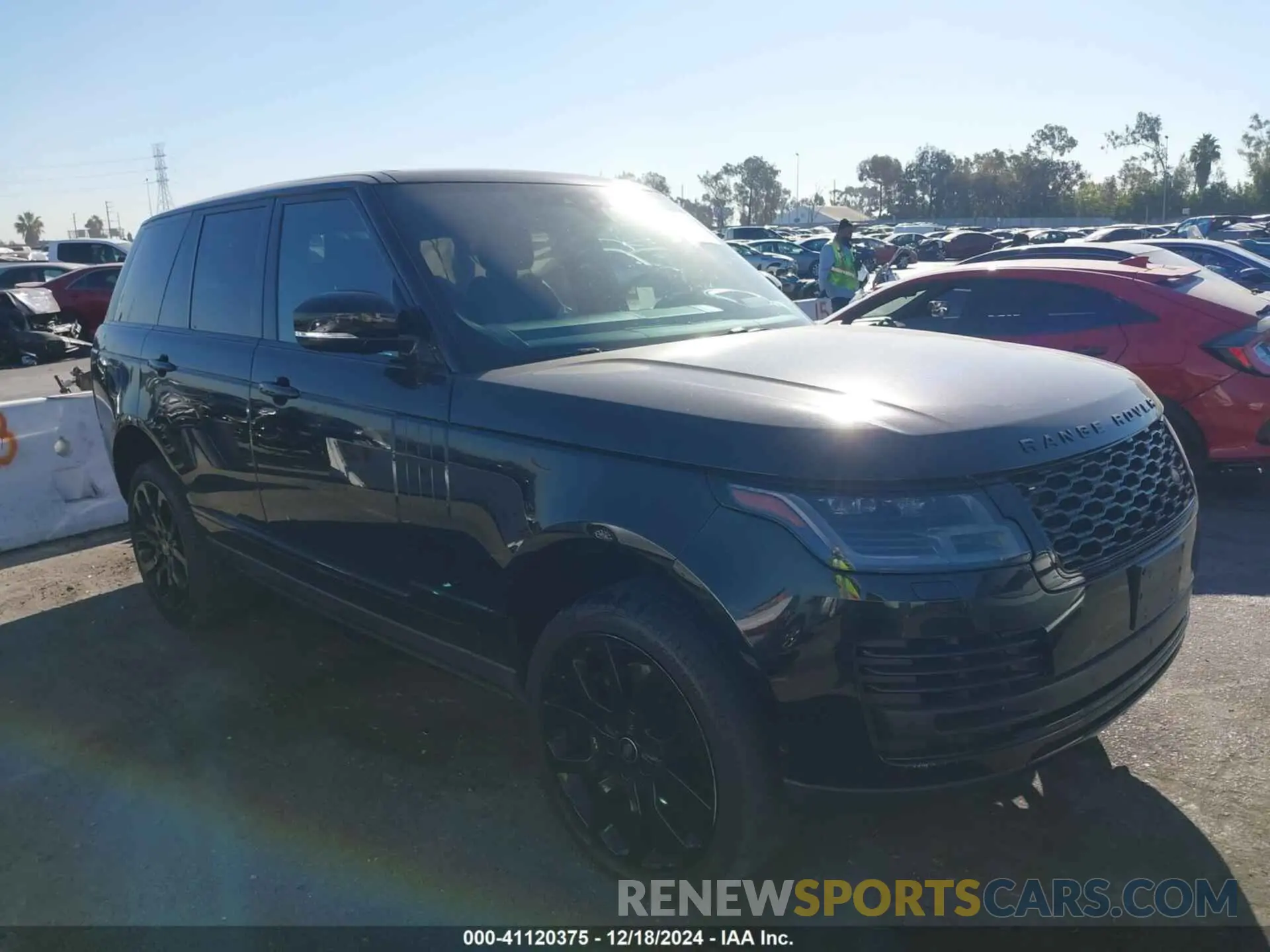13 fotografías del automóvil dañado SALGS2SEXMA418197 LAND ROVER RANGE ROVER 2021