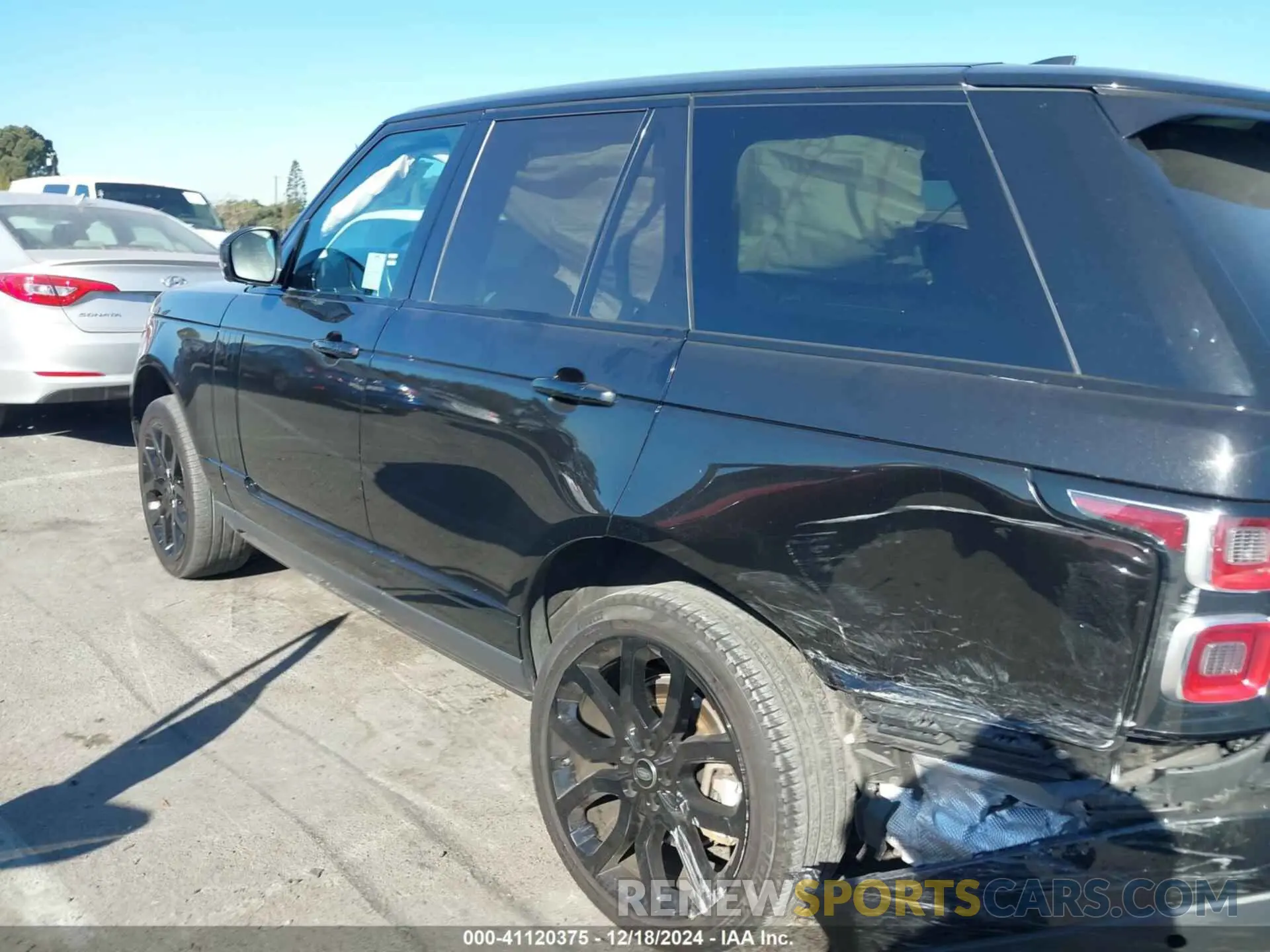 14 fotografías del automóvil dañado SALGS2SEXMA418197 LAND ROVER RANGE ROVER 2021