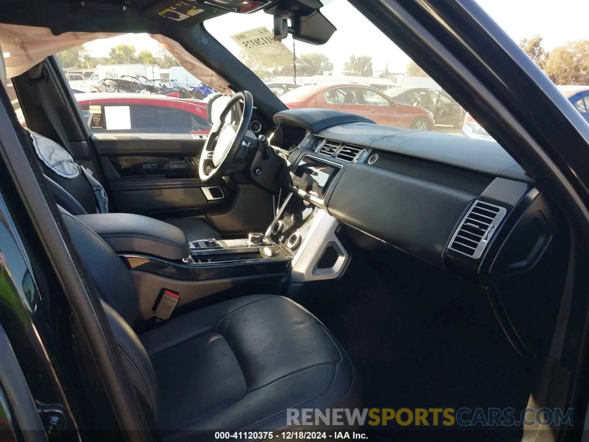 5 fotografías del automóvil dañado SALGS2SEXMA418197 LAND ROVER RANGE ROVER 2021