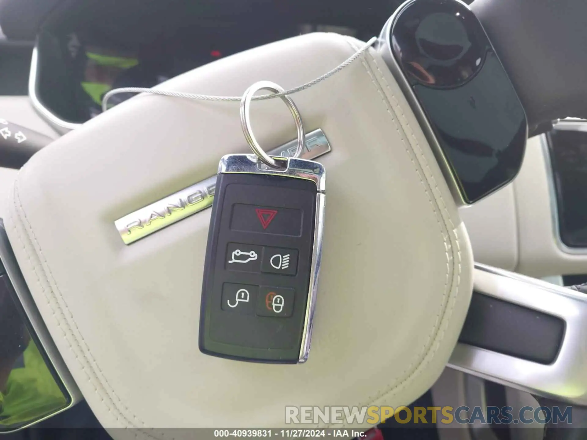 11 fotografías del automóvil dañado SALGS5SE5MA456101 LAND ROVER RANGE ROVER 2021