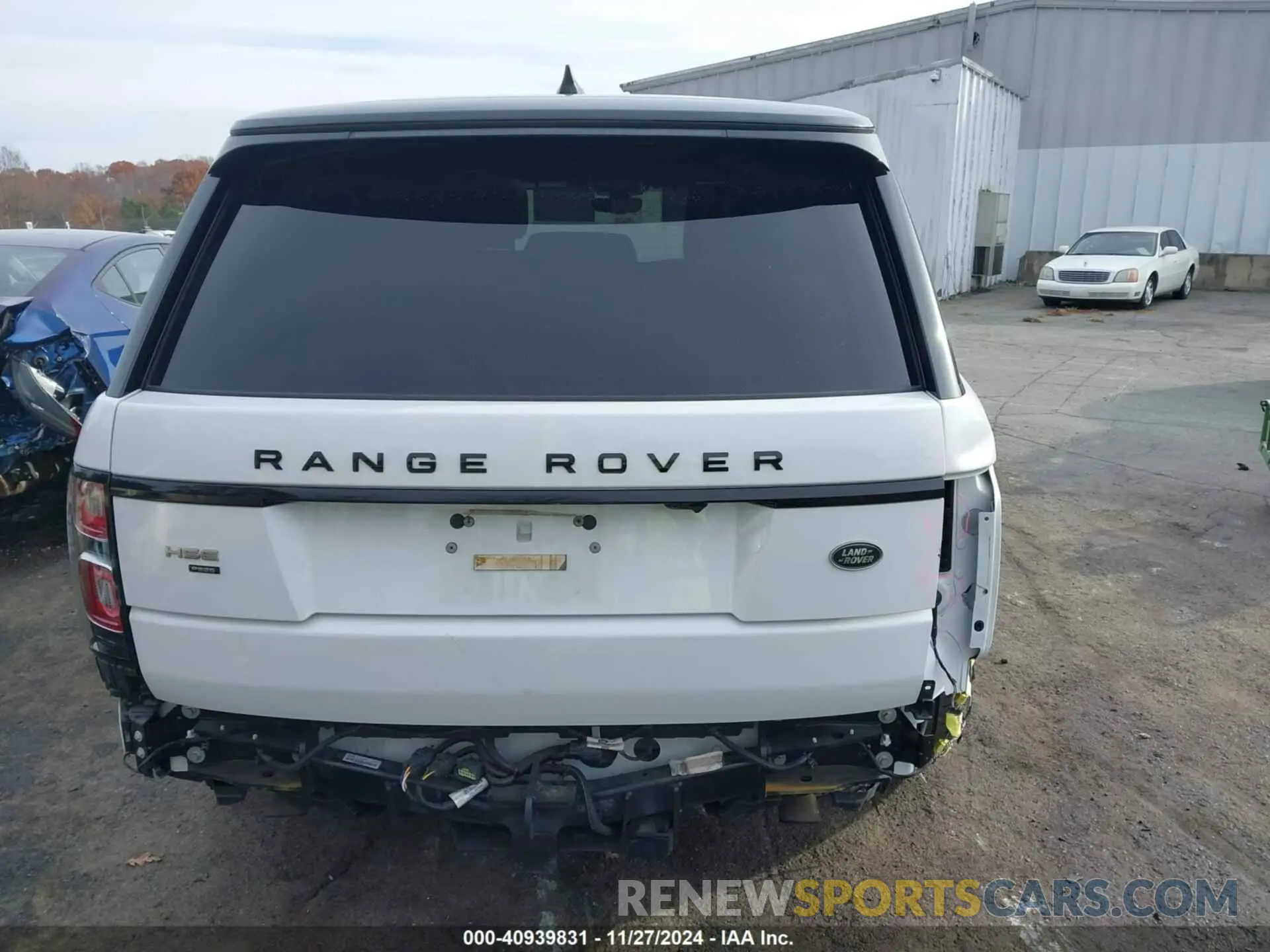 17 fotografías del automóvil dañado SALGS5SE5MA456101 LAND ROVER RANGE ROVER 2021