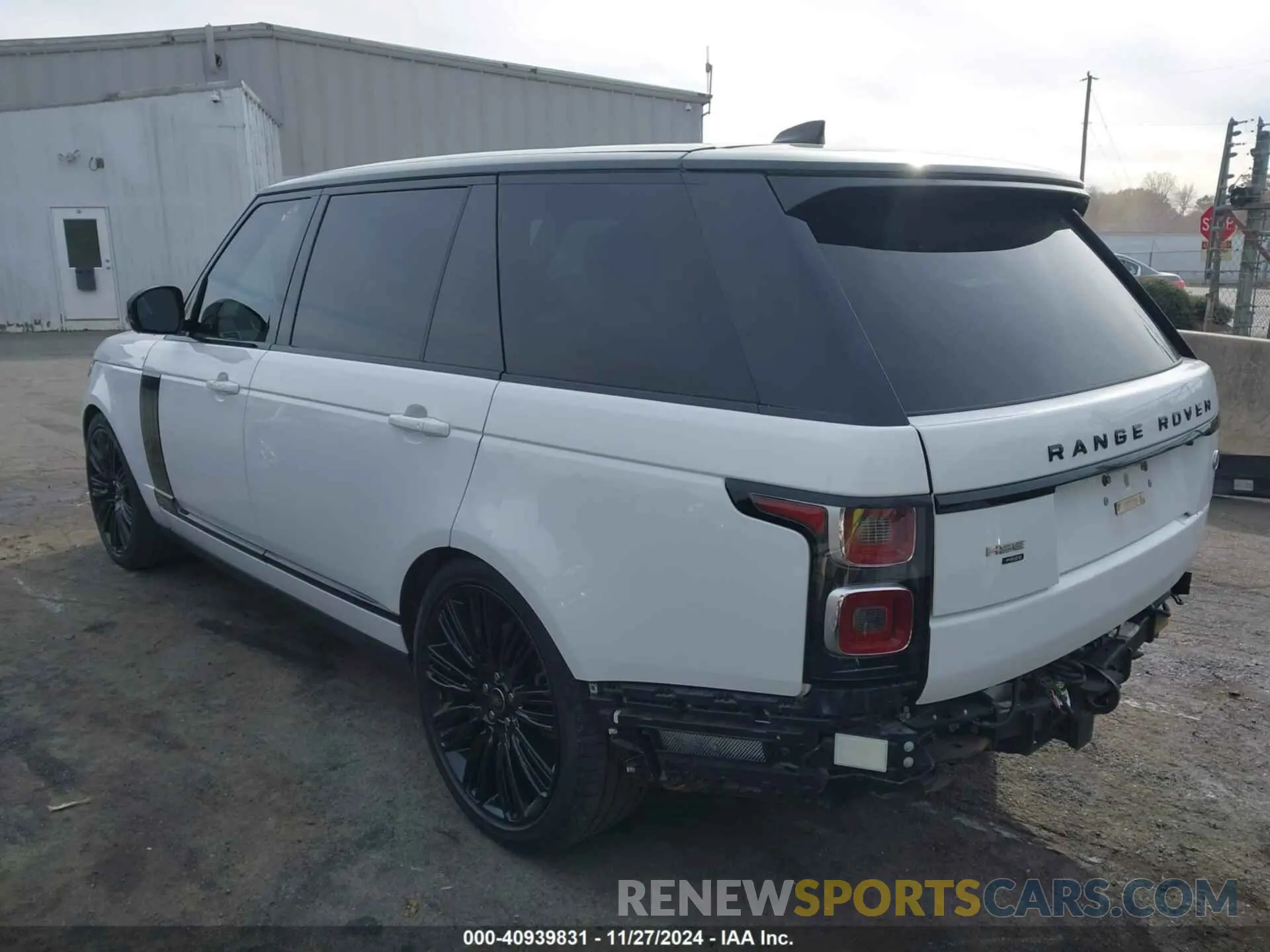 3 fotografías del automóvil dañado SALGS5SE5MA456101 LAND ROVER RANGE ROVER 2021