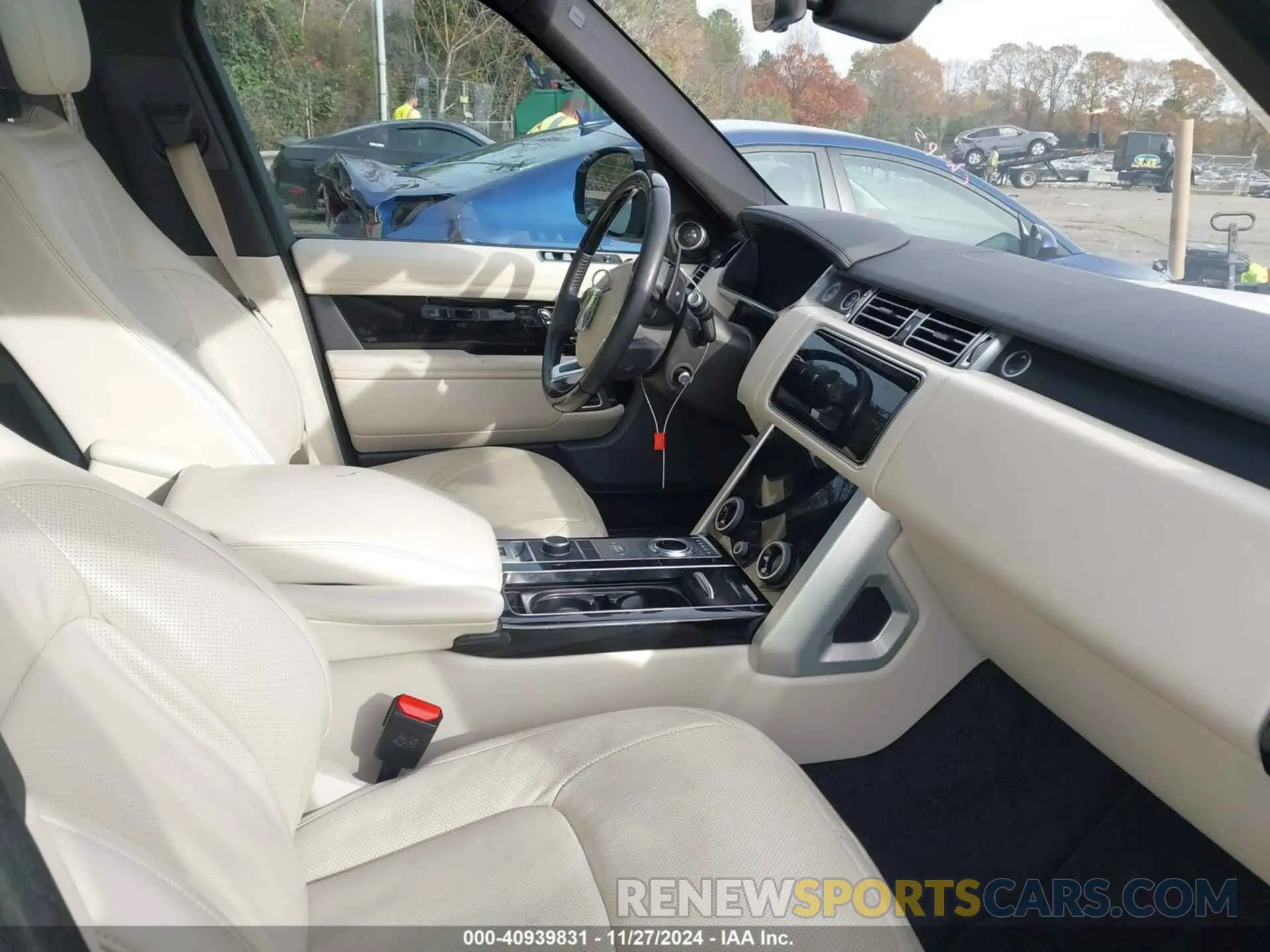 5 fotografías del automóvil dañado SALGS5SE5MA456101 LAND ROVER RANGE ROVER 2021