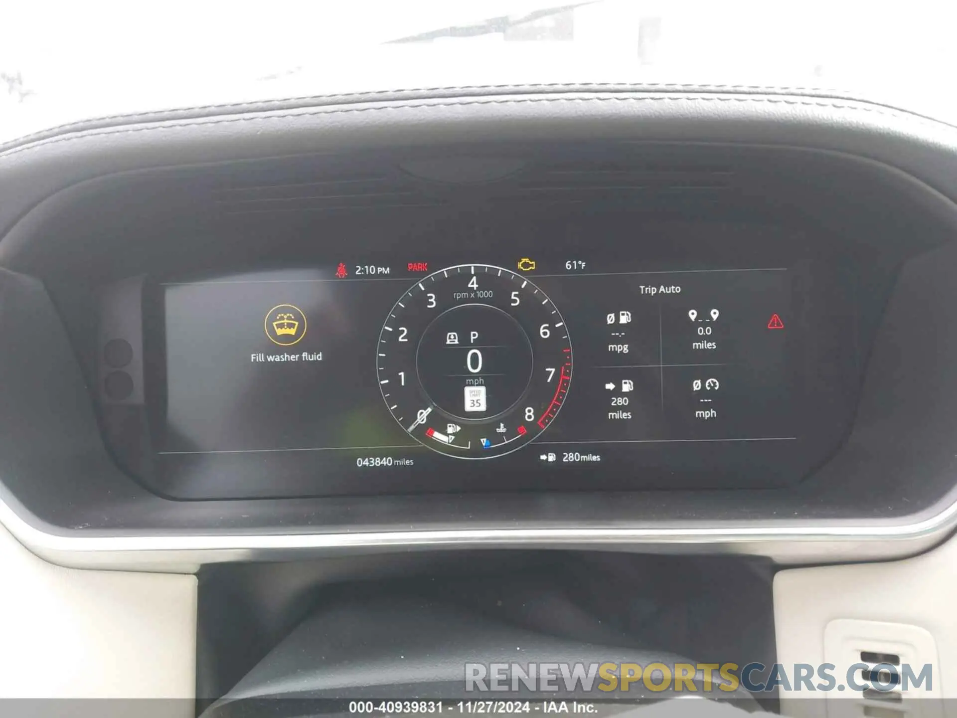 7 fotografías del automóvil dañado SALGS5SE5MA456101 LAND ROVER RANGE ROVER 2021