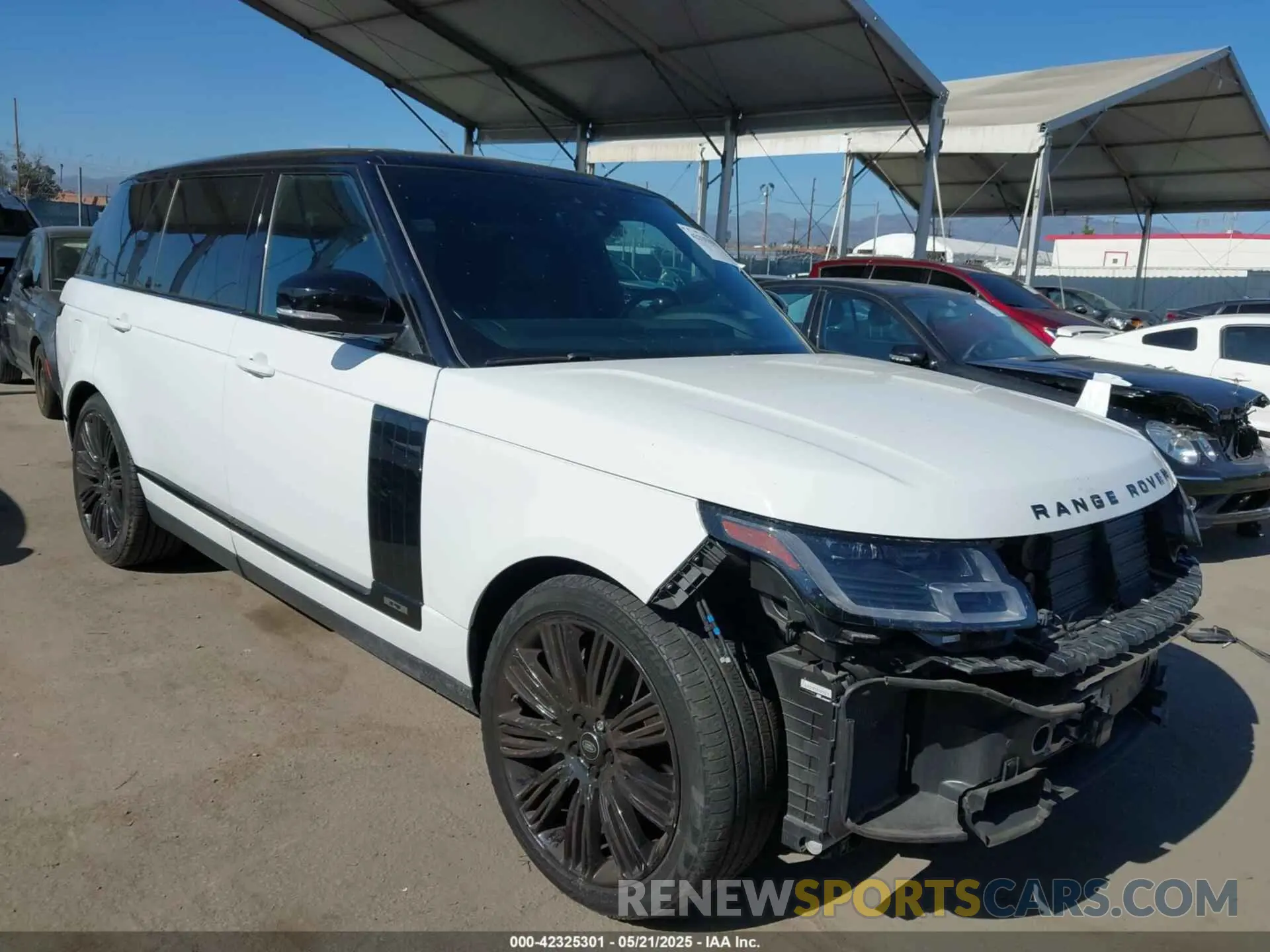 1 fotografías del automóvil dañado SALGS5SE7MA431958 LAND ROVER RANGE ROVER 2021