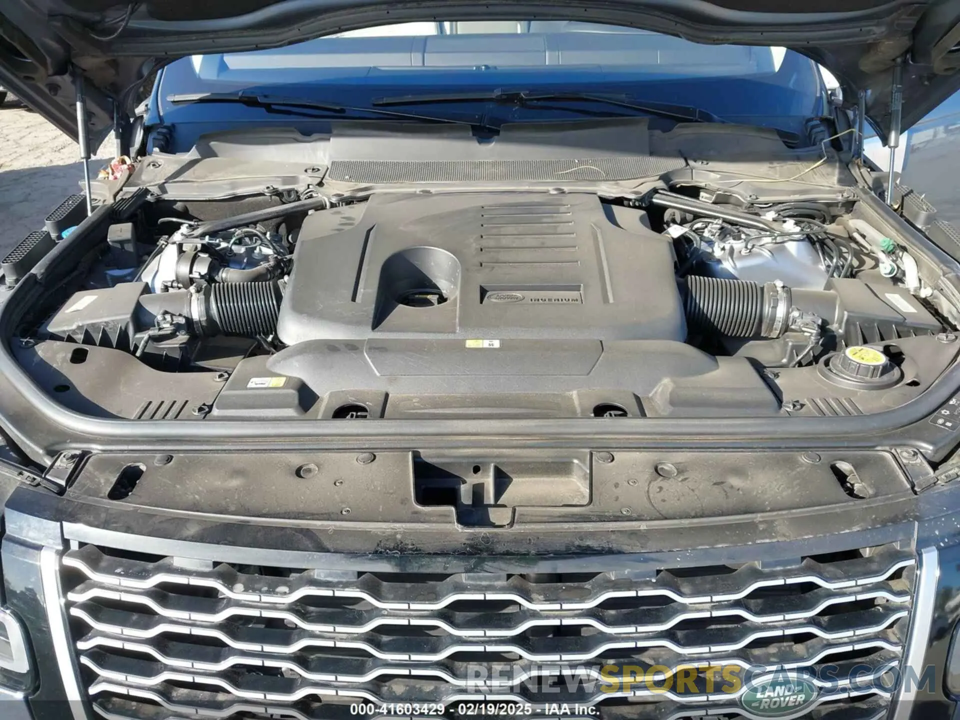 10 fotografías del automóvil dañado SALGS2RU2NA460782 LAND ROVER RANGE ROVER 2022